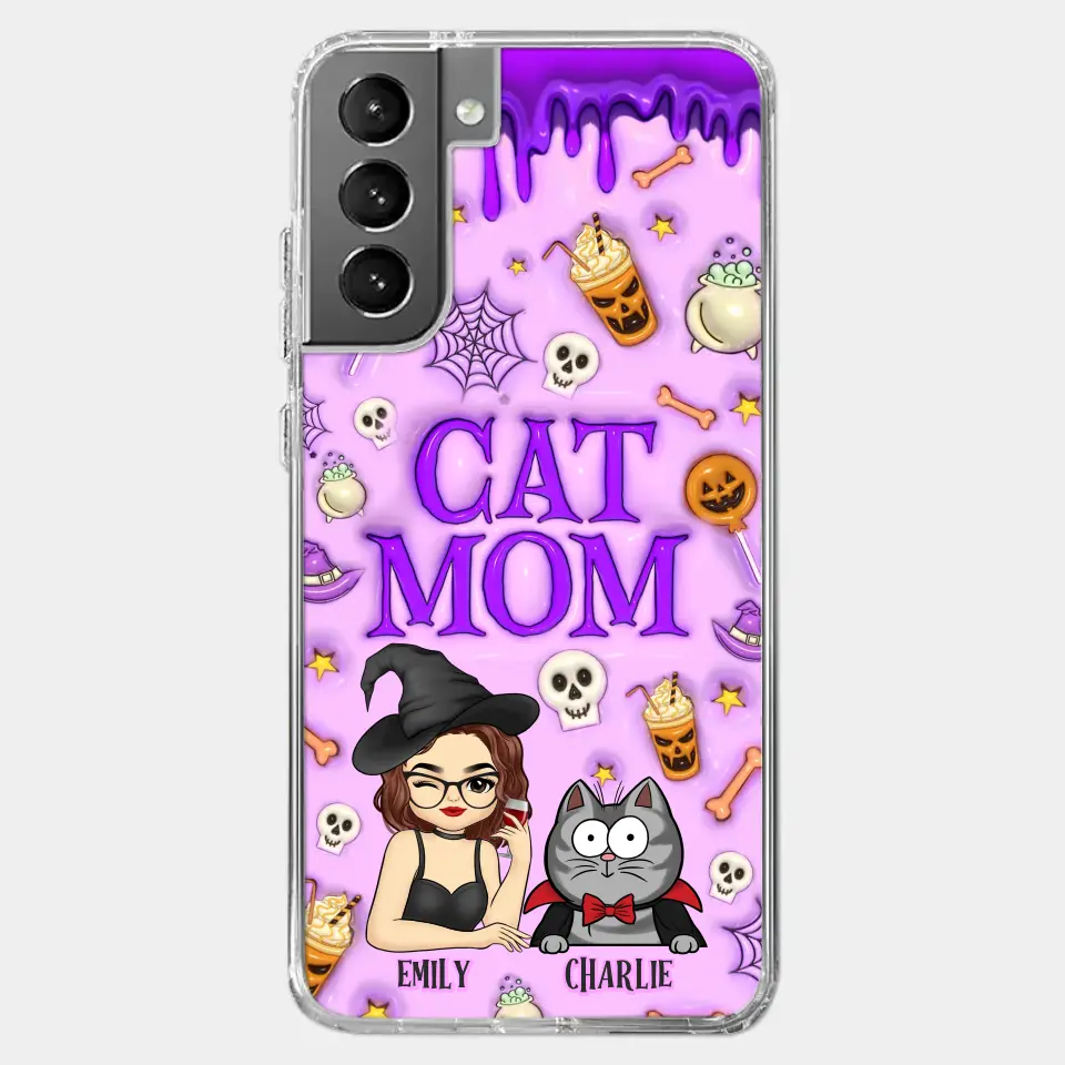 Cats Know How To Keep Us Smiling - Cat Personalized Custom 3D Inflated Effect Printed Clear Phone Case - Halloween Gift For Pet Owners, Pet Lovers - Image 40