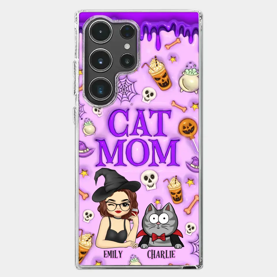 Cats Know How To Keep Us Smiling - Cat Personalized Custom 3D Inflated Effect Printed Clear Phone Case - Halloween Gift For Pet Owners, Pet Lovers - Image 41
