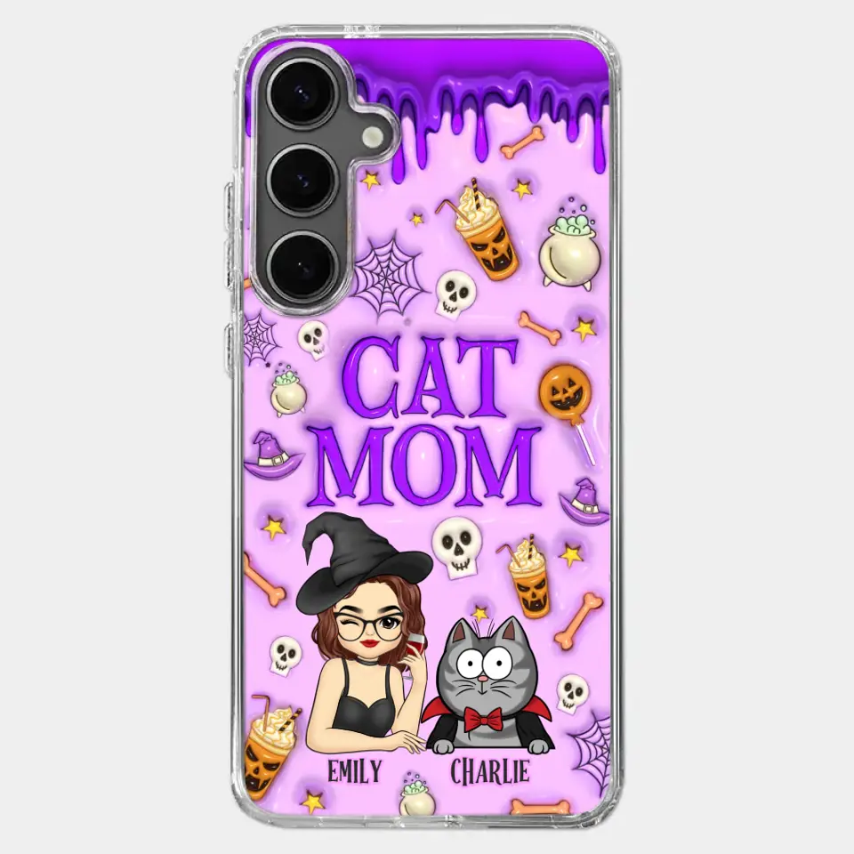 Cats Know How To Keep Us Smiling - Cat Personalized Custom 3D Inflated Effect Printed Clear Phone Case - Halloween Gift For Pet Owners, Pet Lovers - Image 42