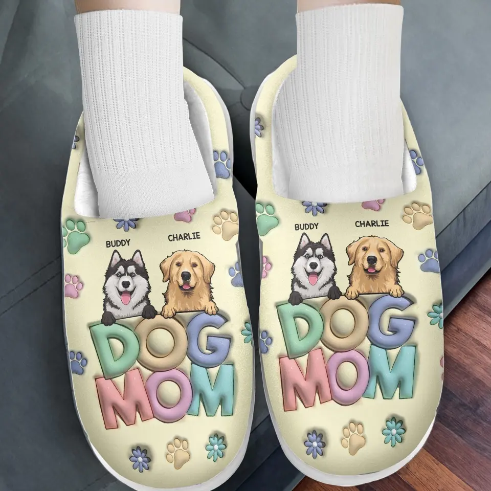 Christmas Is All About Love, And Our Pets Bring Us So Much Joy - Dog & Cat Personalized Custom Fluffy Slippers - Christmas Gift For Pet Owners, Pet Lovers - Image 3