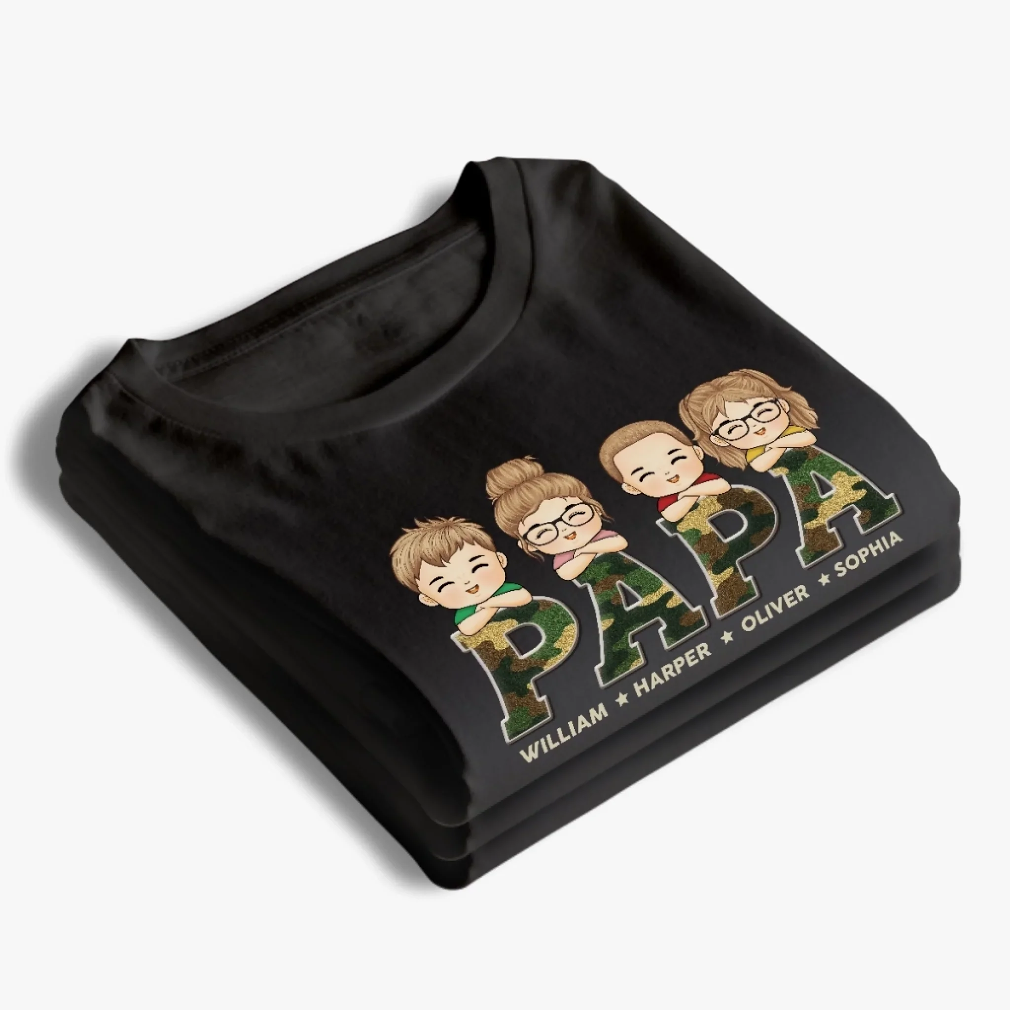 Congrats On Surviving Me So Far - Family Personalized Custom Unisex T-shirt, Premium T-shirt, Hoodie - Father's Day, Gift For Dad, Grandpa - Image 4
