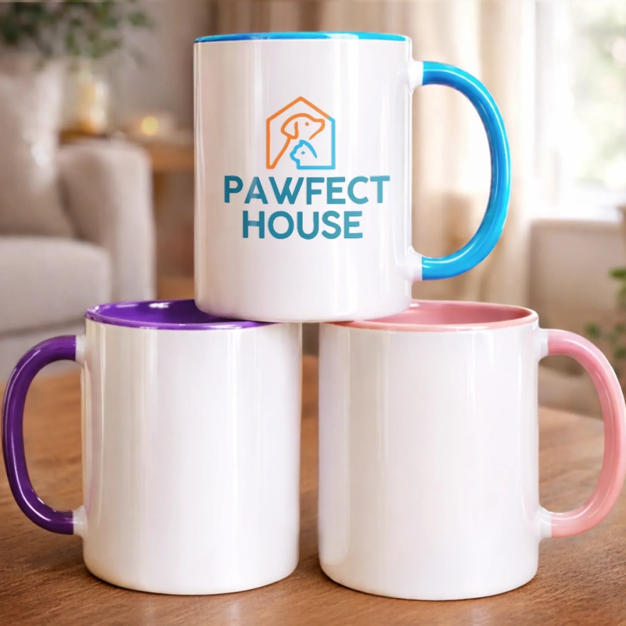Custom Accent Mug - Personalized Birthday Gifts For Daughter-In-Law - Lucky To Call You Family - Image 4