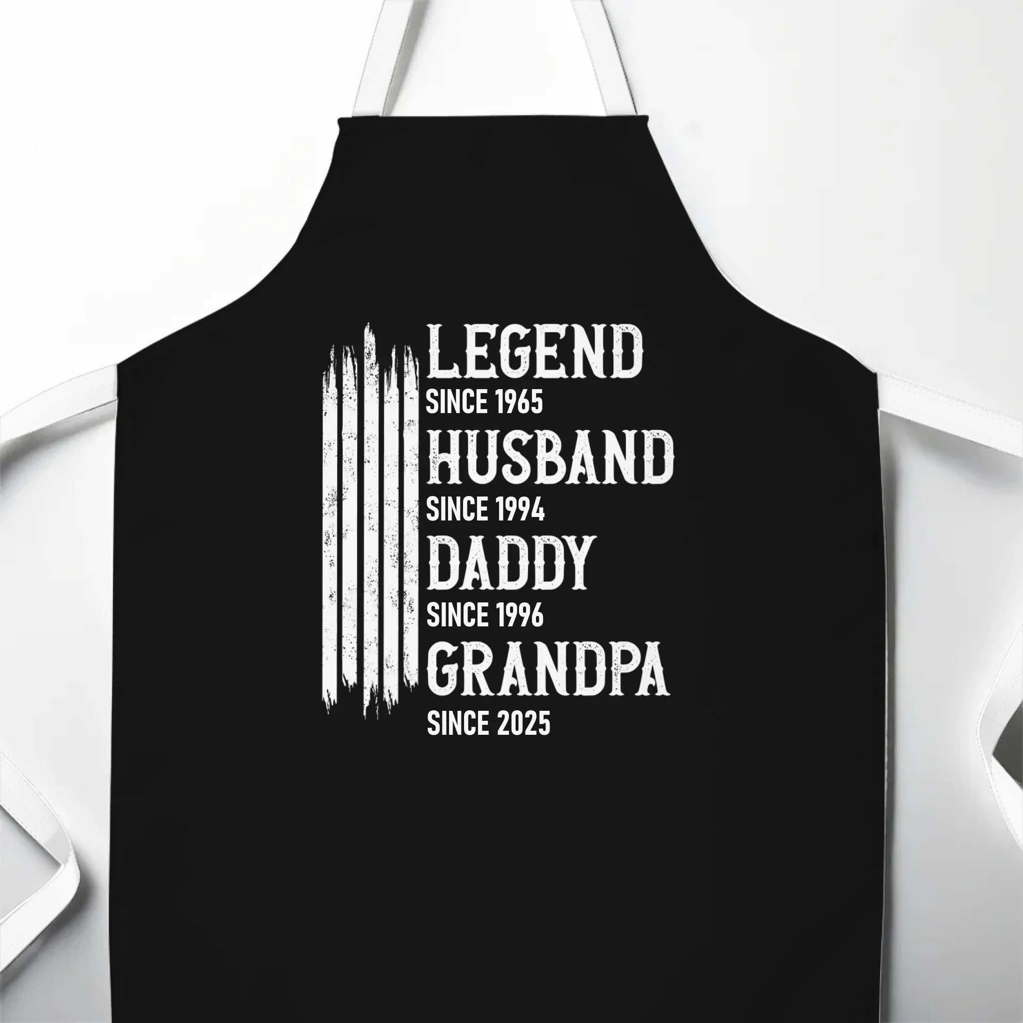 Custom Apron - Personalized Birthday Gifts For Dad, Grandpa - Legend In The Kitchen - Image 2