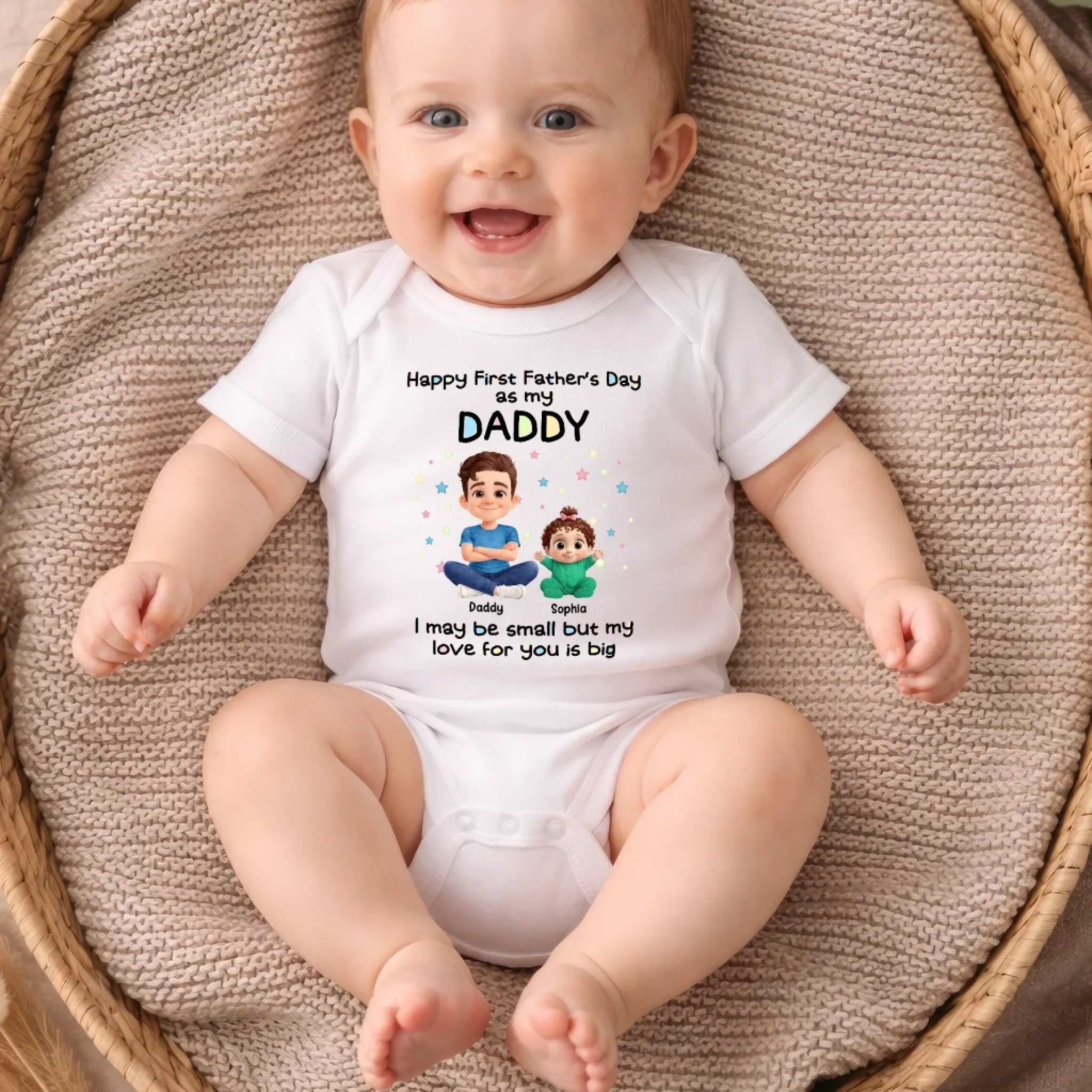 Custom Baby Onesie - Personalized Baby Shower, Gender Reveal Gifts For New Moms, New Dads, New Parents - New Chapter Starts Here - Image 3