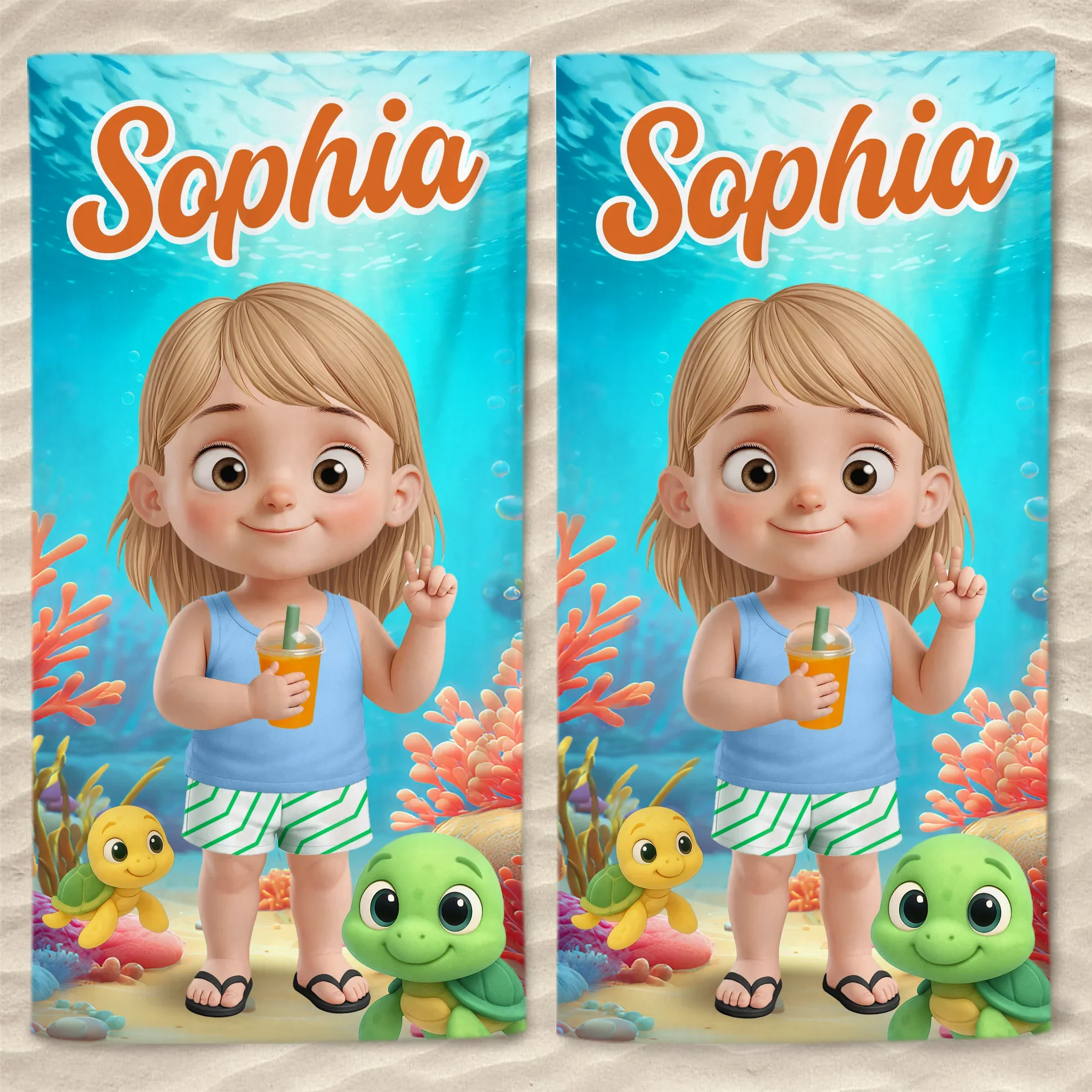 Custom Beach Towel - Personalized Summer Vacation And Travel Gifts For Family, Kids - Stay Cool, Pool Rules - Image 6