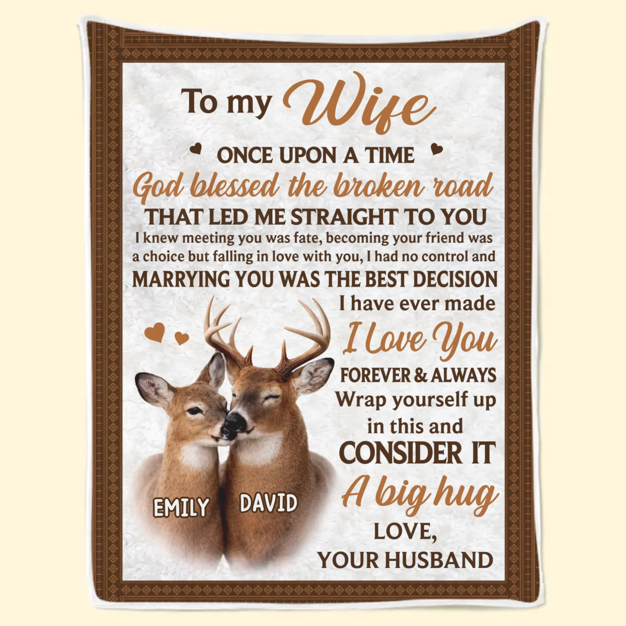 Custom Blanket - Personalized Anniversary Wedding Gifts For Husband And Wife, Him And Her - Love Grows In Quiet Ways - Image 9
