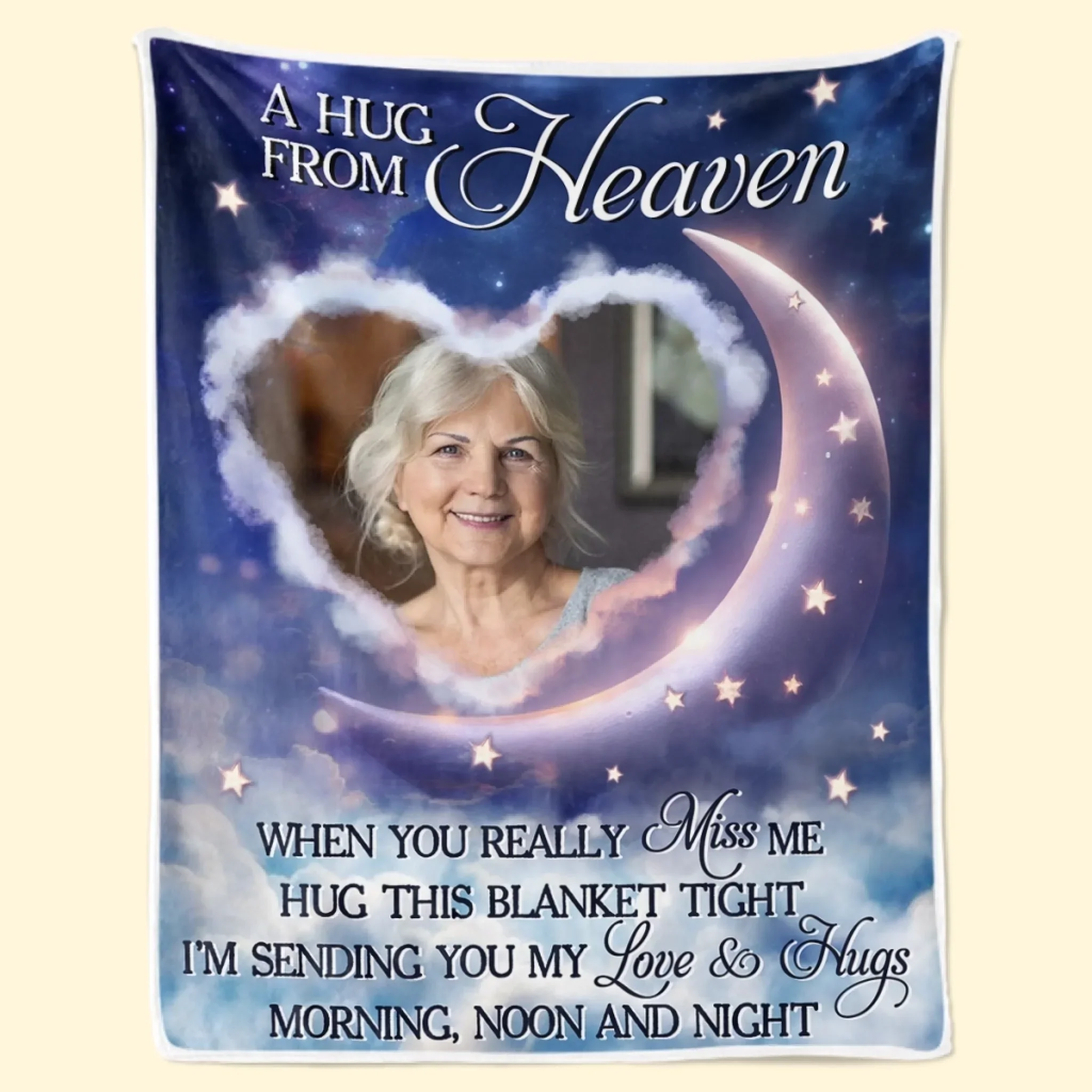 Custom Cardinal Blanket - Personalized Memorial Sympathy Gifts For Loss Of Mom, Dad - Your Memory Lives In Us - Image 4