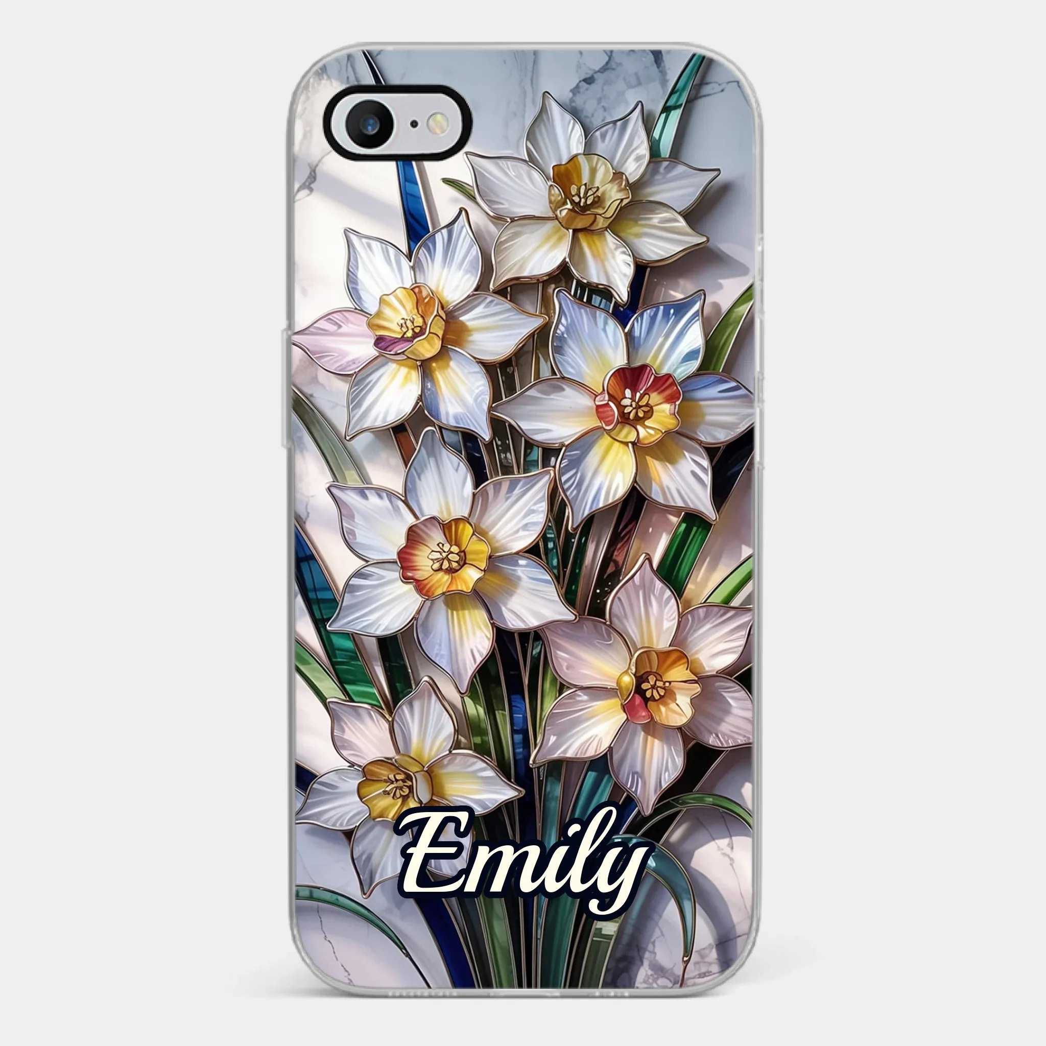 Custom Clear Phone Case - Personalized Best Friend Birthday Gifts For Best Friends, BFF, Sisters, Family, Yourself - Beauty In Every Petal - Image 23