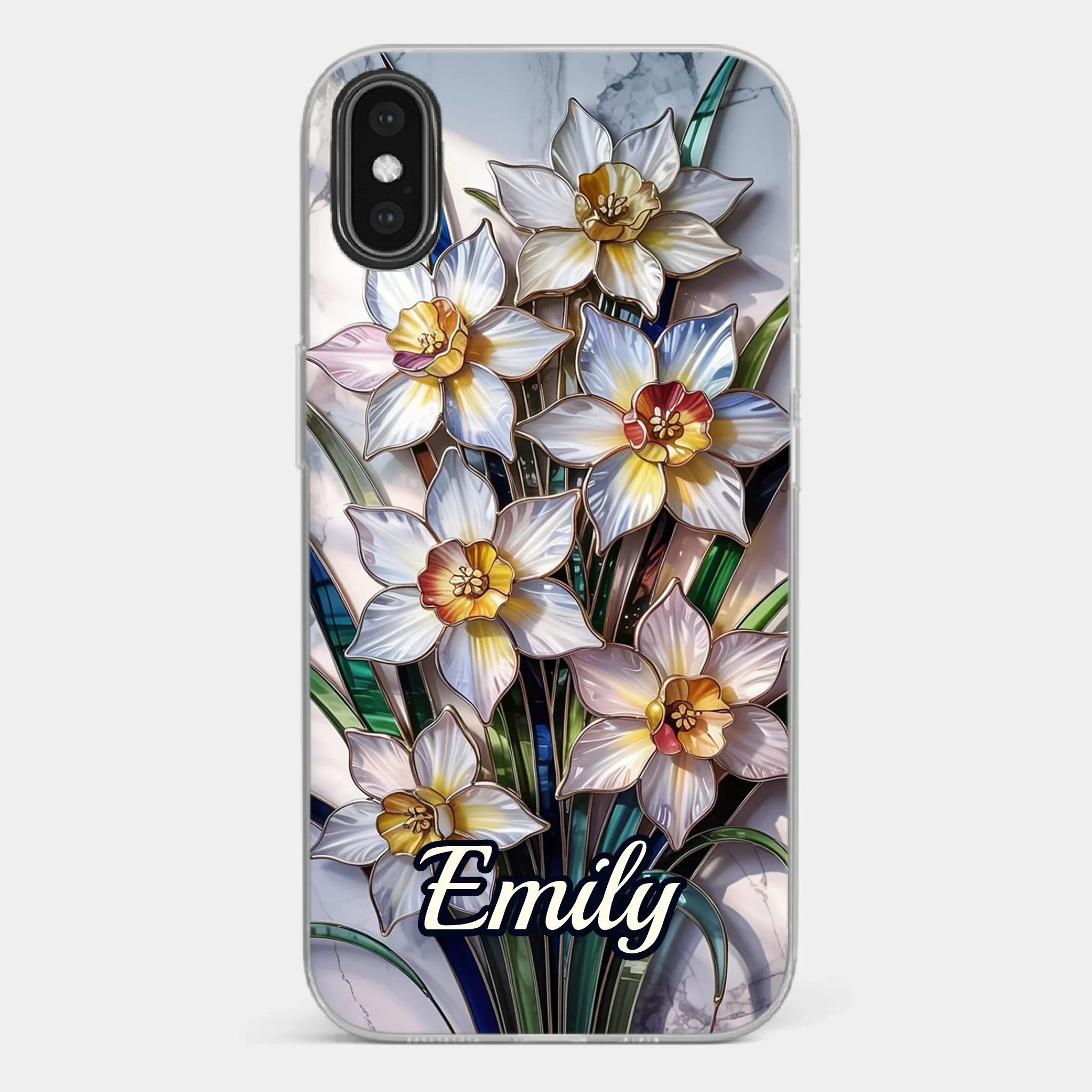 Custom Clear Phone Case - Personalized Best Friend Birthday Gifts For Best Friends, BFF, Sisters, Family, Yourself - Beauty In Every Petal - Image 27