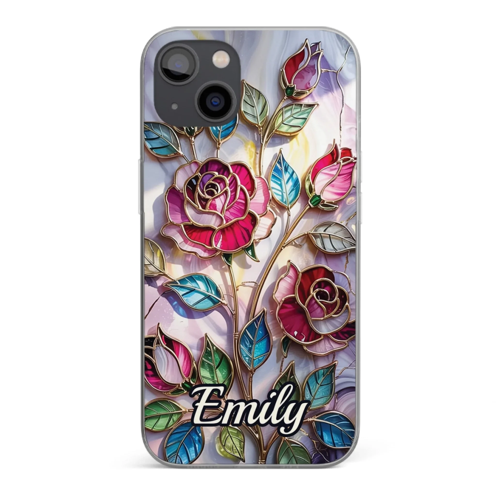 Custom Clear Phone Case - Personalized Best Friend Birthday Gifts For Best Friends, BFF, Sisters, Family, Yourself - Beauty In Every Petal - Image 32