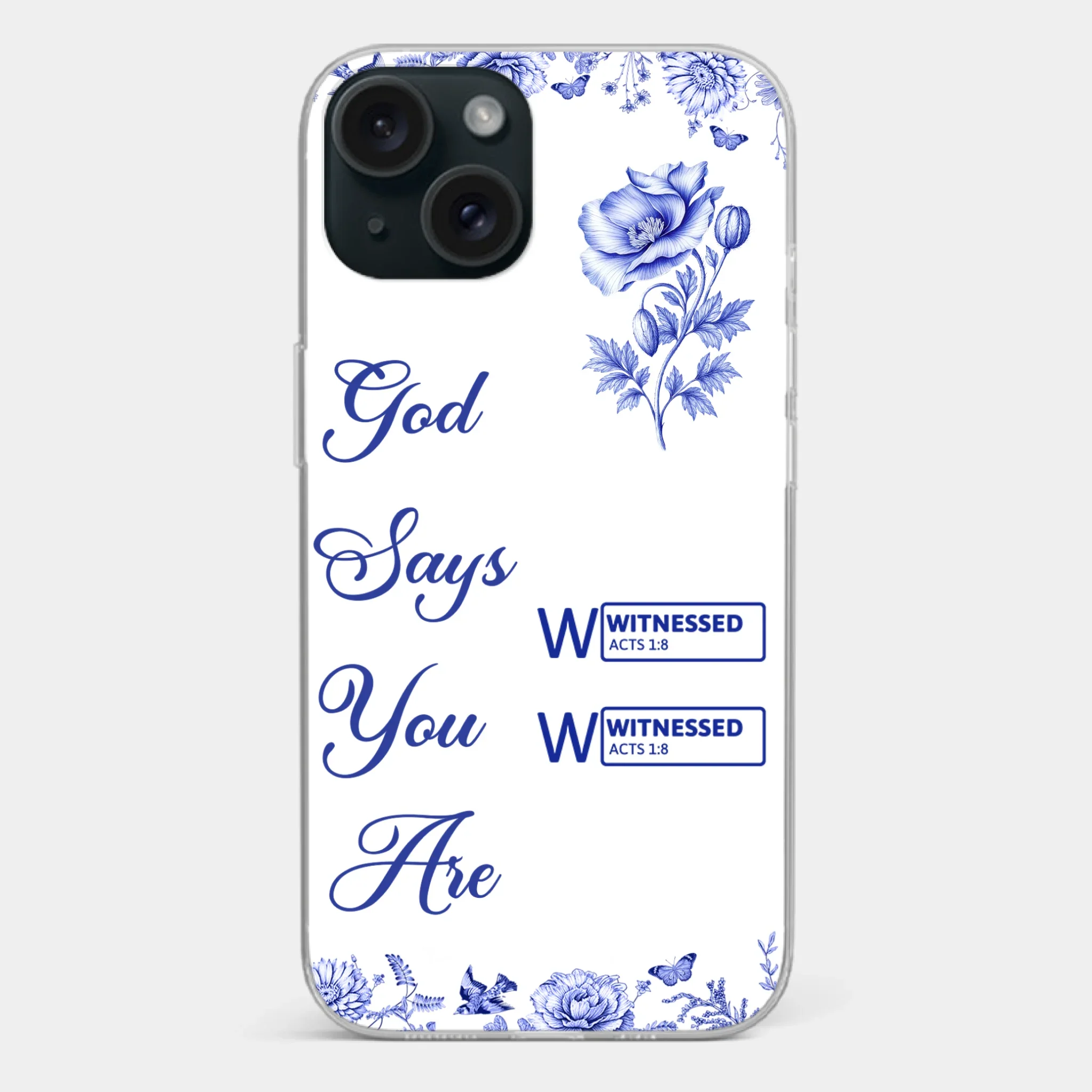 Custom Clear Phone Case - Personalized Best Friend Birthday Gifts For Women, Besties, Sisters, BFF - Each Letter, A Gift Of God - Image 21