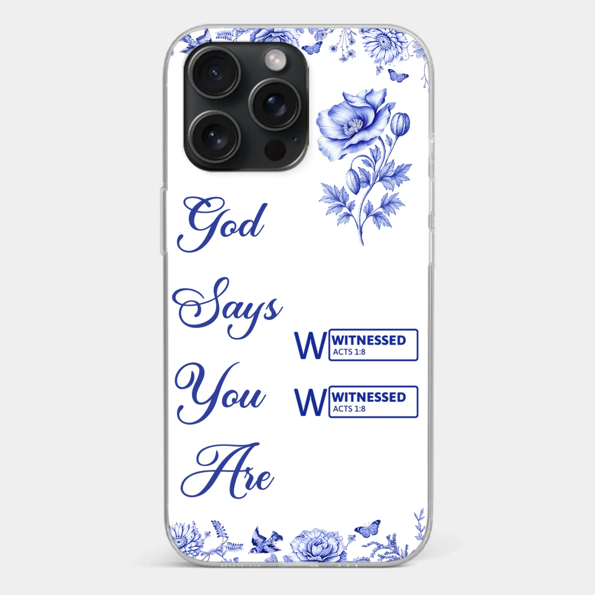 Custom Clear Phone Case - Personalized Best Friend Birthday Gifts For Women, Besties, Sisters, BFF - Each Letter, A Gift Of God - Image 22