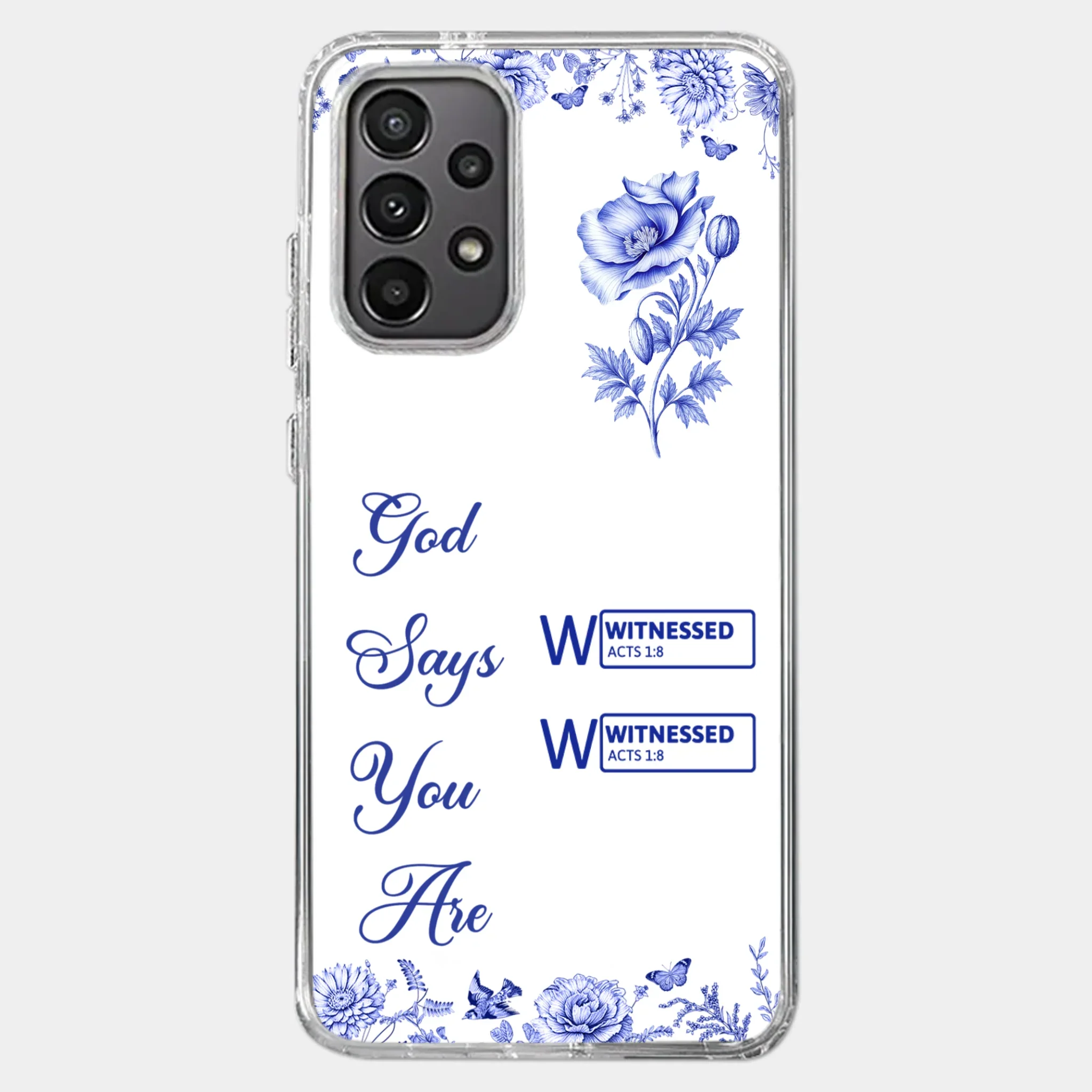 Custom Clear Phone Case - Personalized Best Friend Birthday Gifts For Women, Besties, Sisters, BFF - Each Letter, A Gift Of God - Image 36