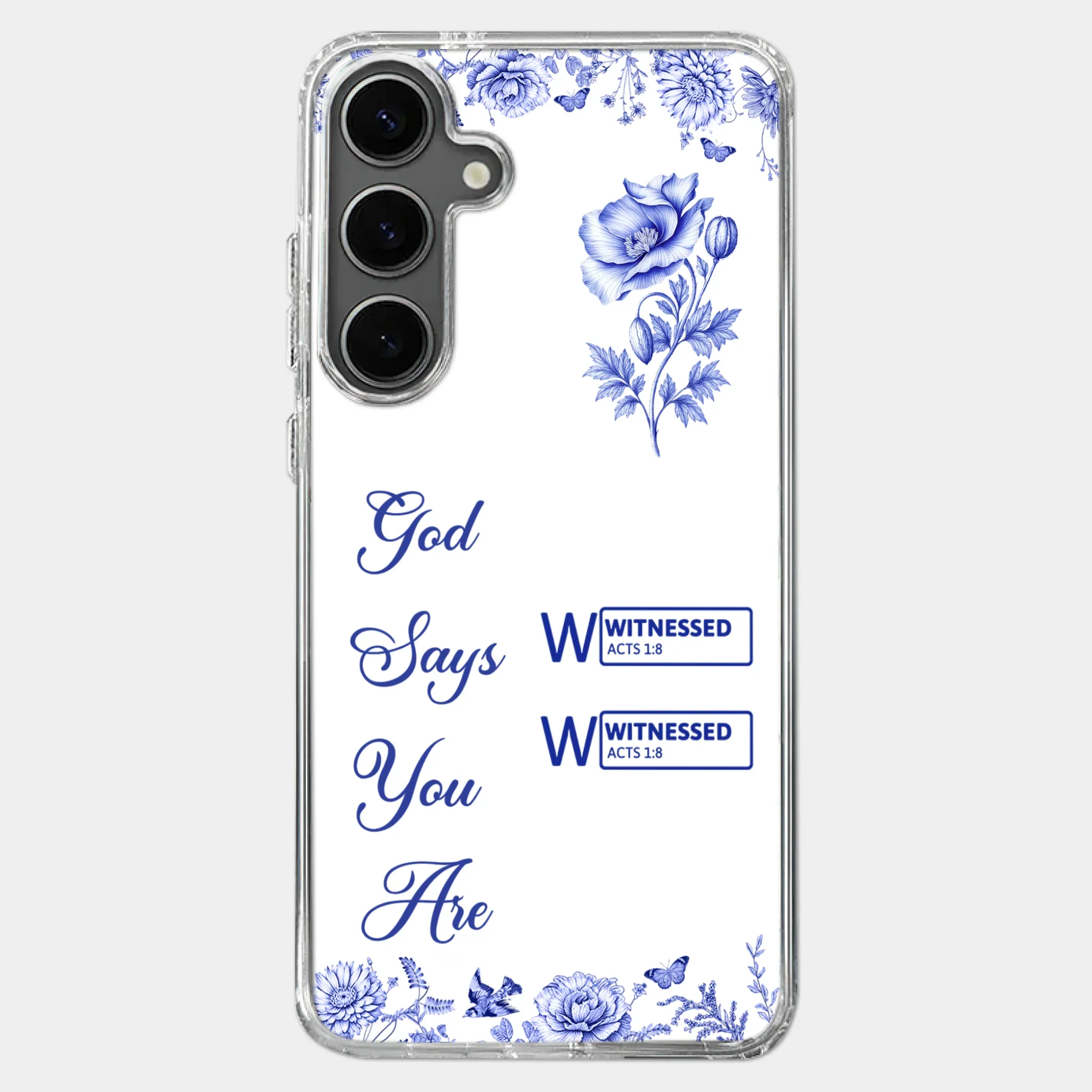 Custom Clear Phone Case - Personalized Best Friend Birthday Gifts For Women, Besties, Sisters, BFF - Each Letter, A Gift Of God - Image 42