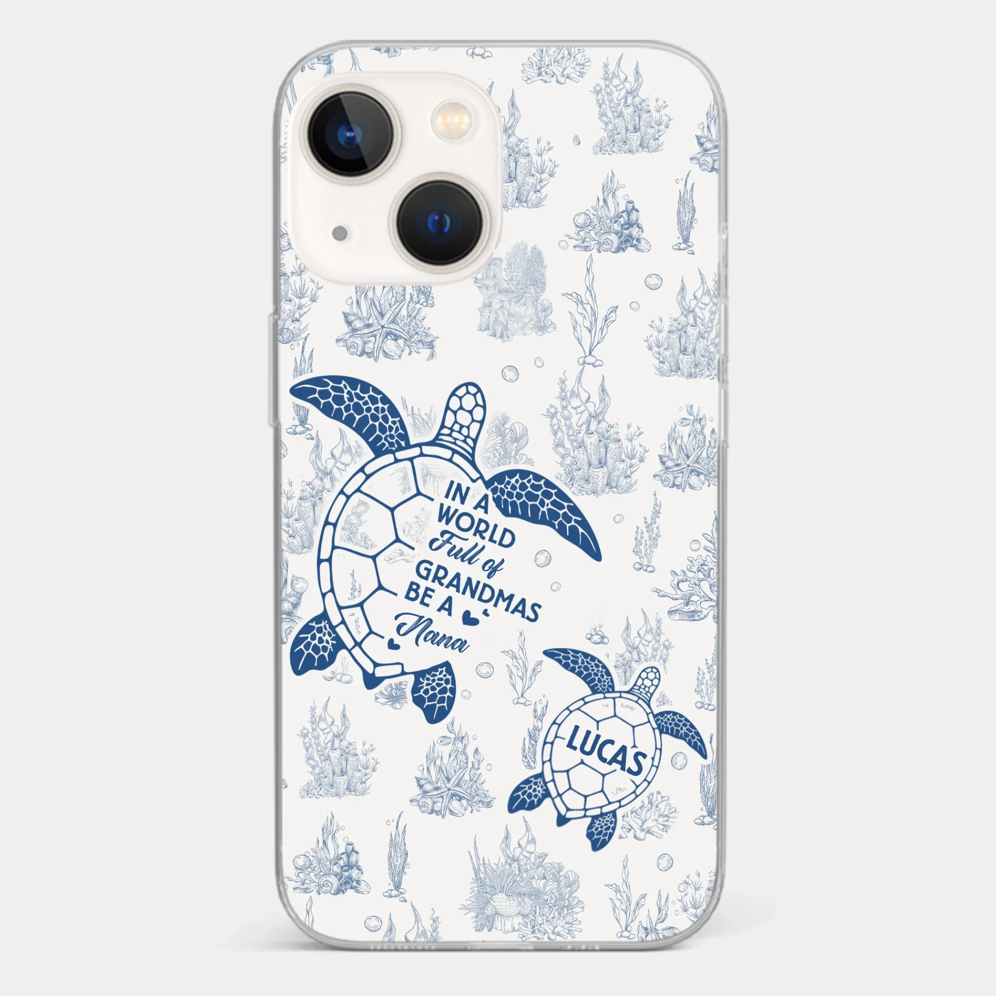 Custom Clear Phone Case - Personalized Birthday Gifts For Mom, Grandma - Stand Out, Be The Nana - Image 13