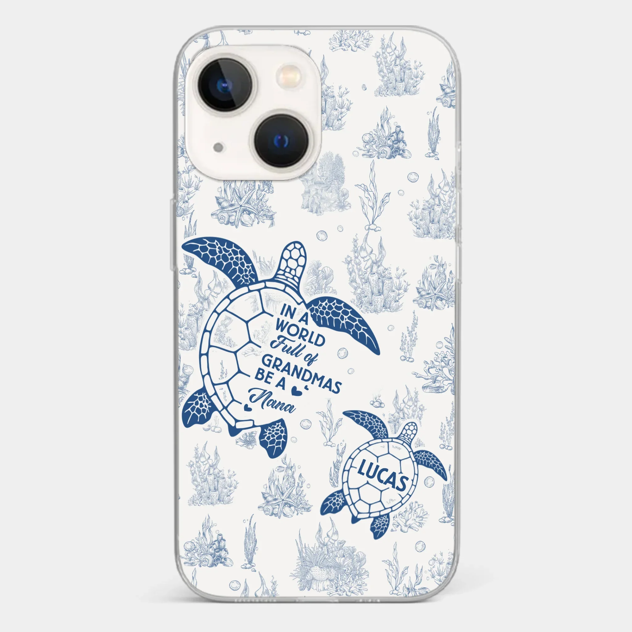Custom Clear Phone Case - Personalized Birthday Gifts For Mom, Grandma - Stand Out, Be The Nana - Image 18