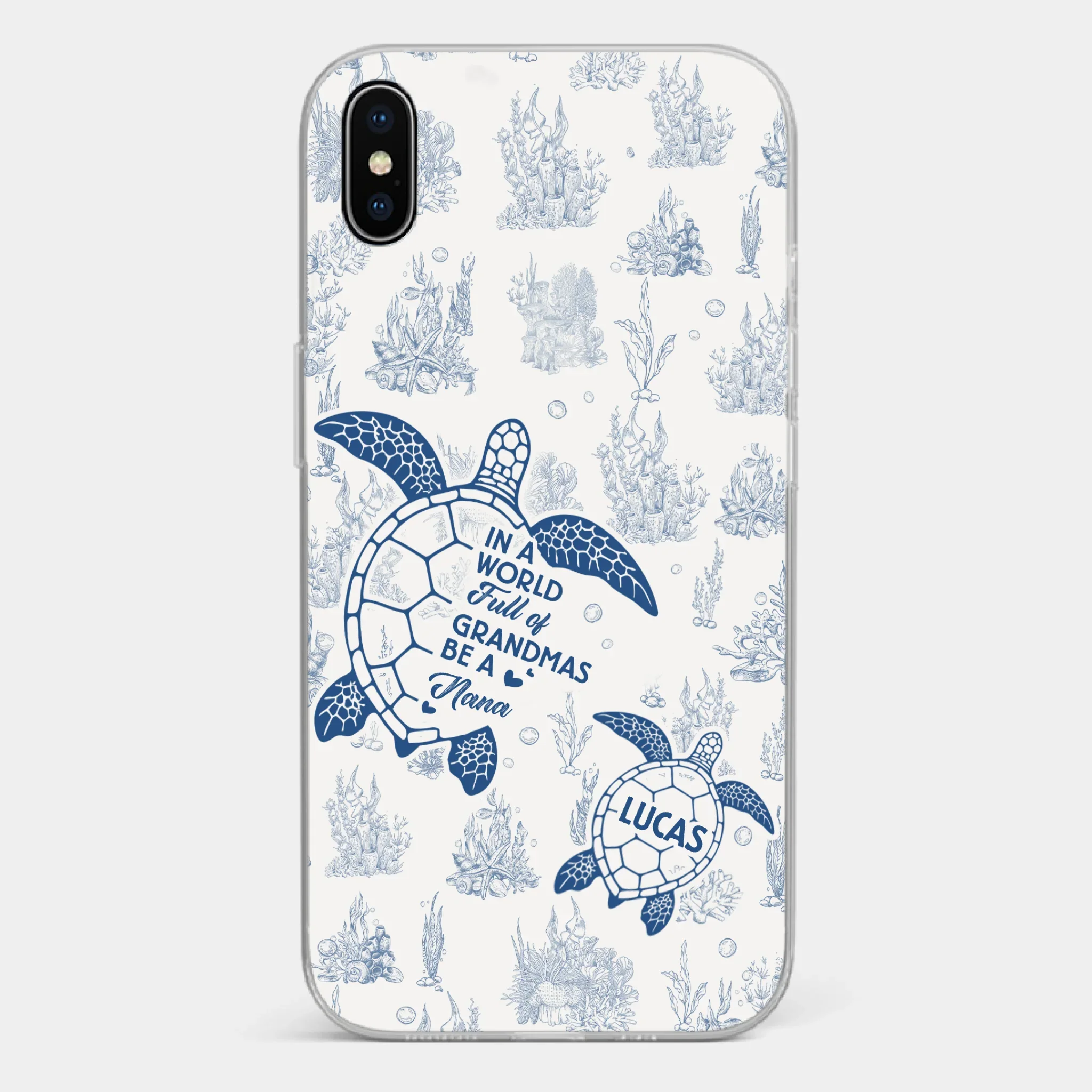 Custom Clear Phone Case - Personalized Birthday Gifts For Mom, Grandma - Stand Out, Be The Nana - Image 24