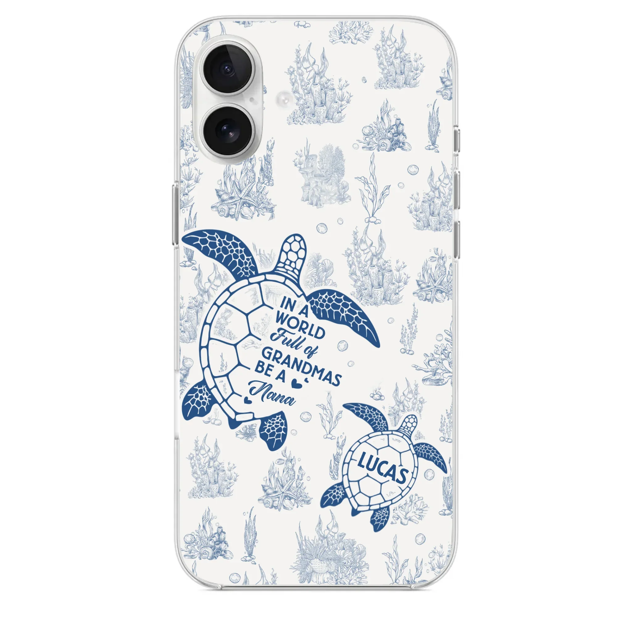 Custom Clear Phone Case - Personalized Birthday Gifts For Mom, Grandma - Stand Out, Be The Nana - Image 29