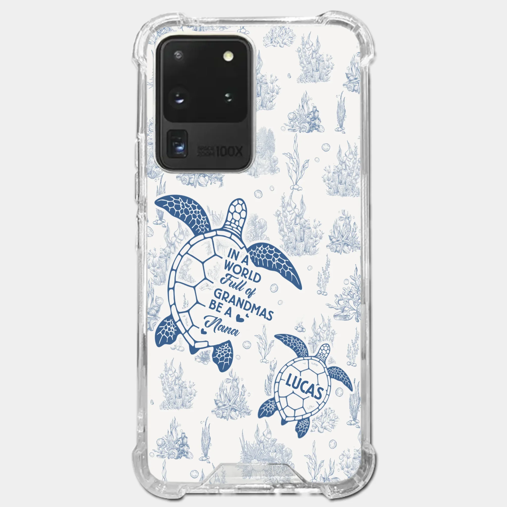 Custom Clear Phone Case - Personalized Birthday Gifts For Mom, Grandma - Stand Out, Be The Nana - Image 38