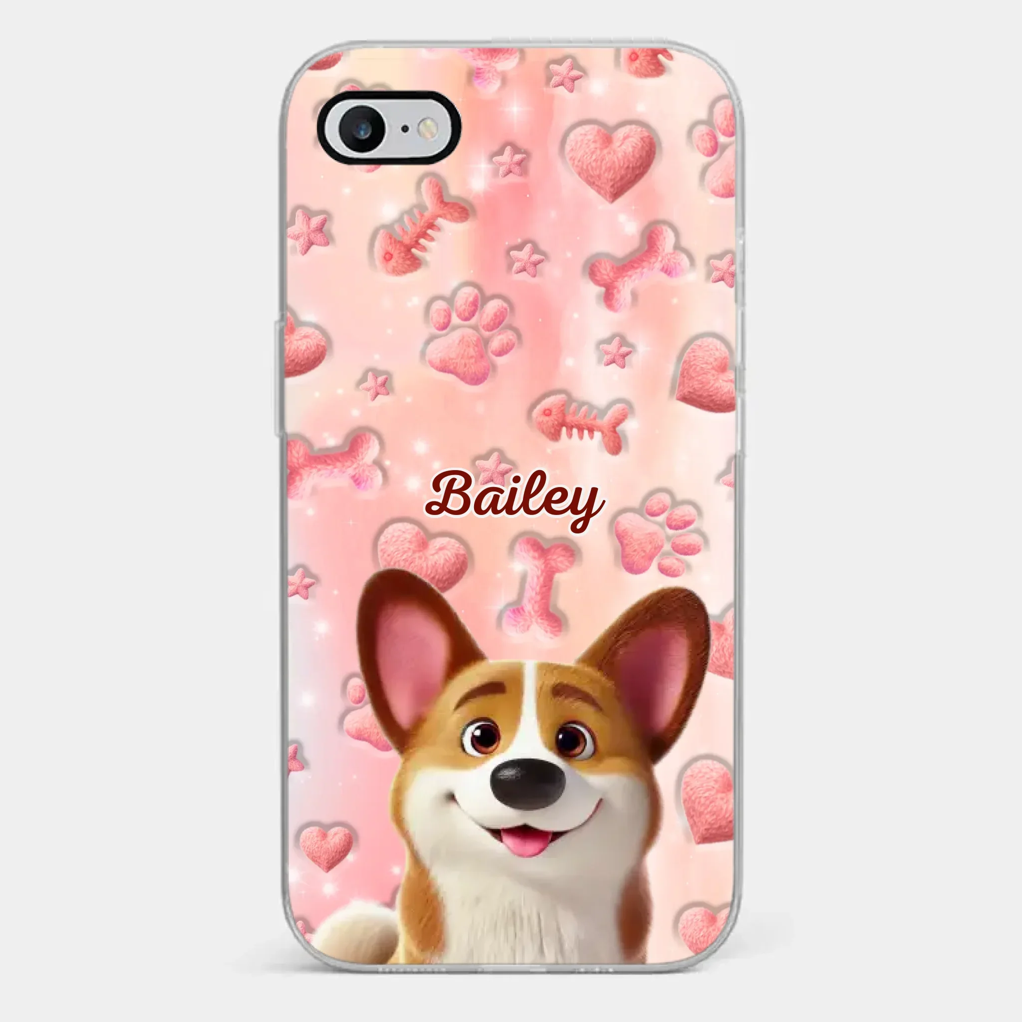 Custom Clear Phone Case - Personalized Christmas Birthday Gifts For Dog Cat Lovers, Dog Dad And Mom, Cat Owners - Every Day Starts With Paws - Image 2