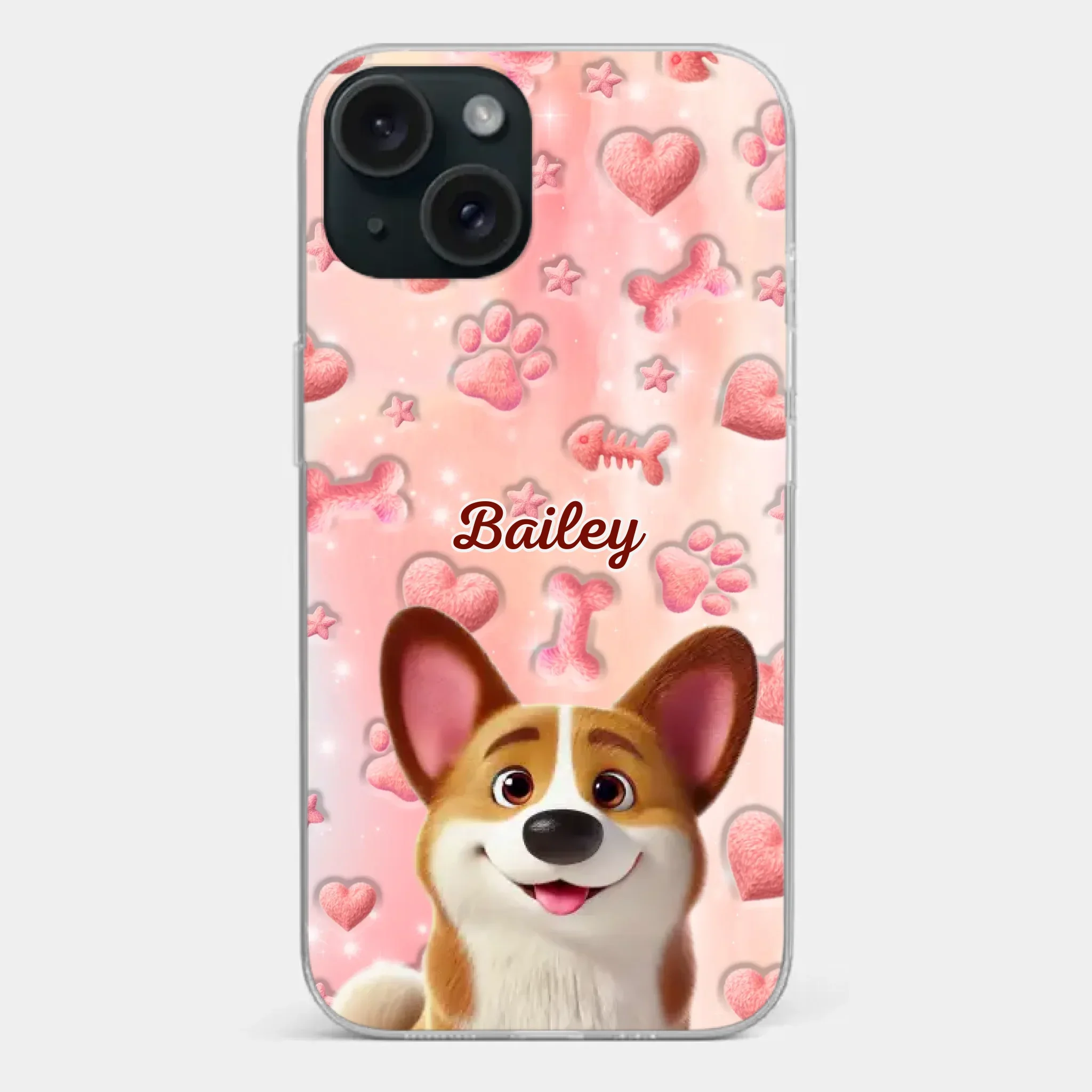 Custom Clear Phone Case - Personalized Christmas Birthday Gifts For Dog Cat Lovers, Dog Dad And Mom, Cat Owners - Every Day Starts With Paws - Image 21