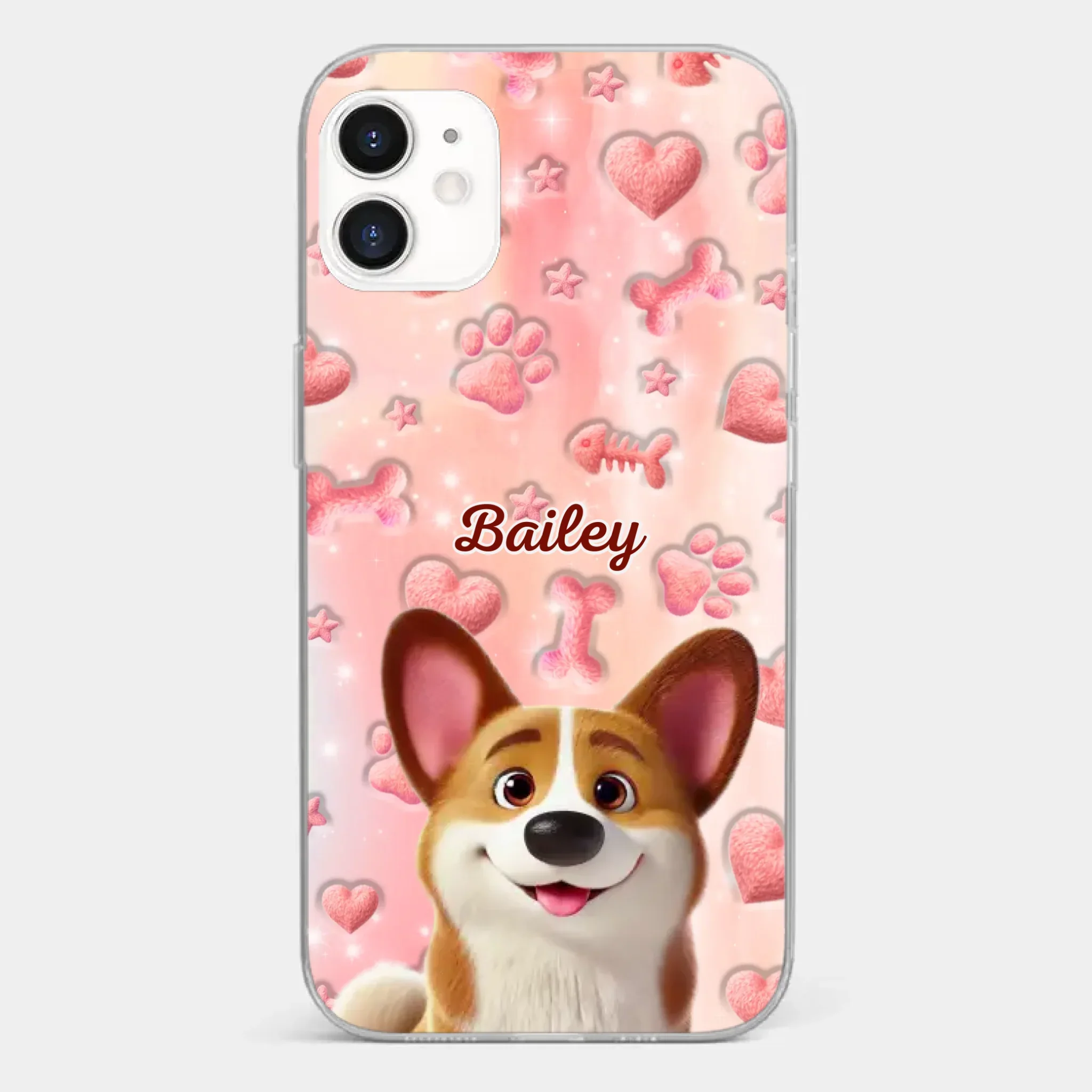 Custom Clear Phone Case - Personalized Christmas Birthday Gifts For Dog Cat Lovers, Dog Dad And Mom, Cat Owners - Every Day Starts With Paws - Image 6