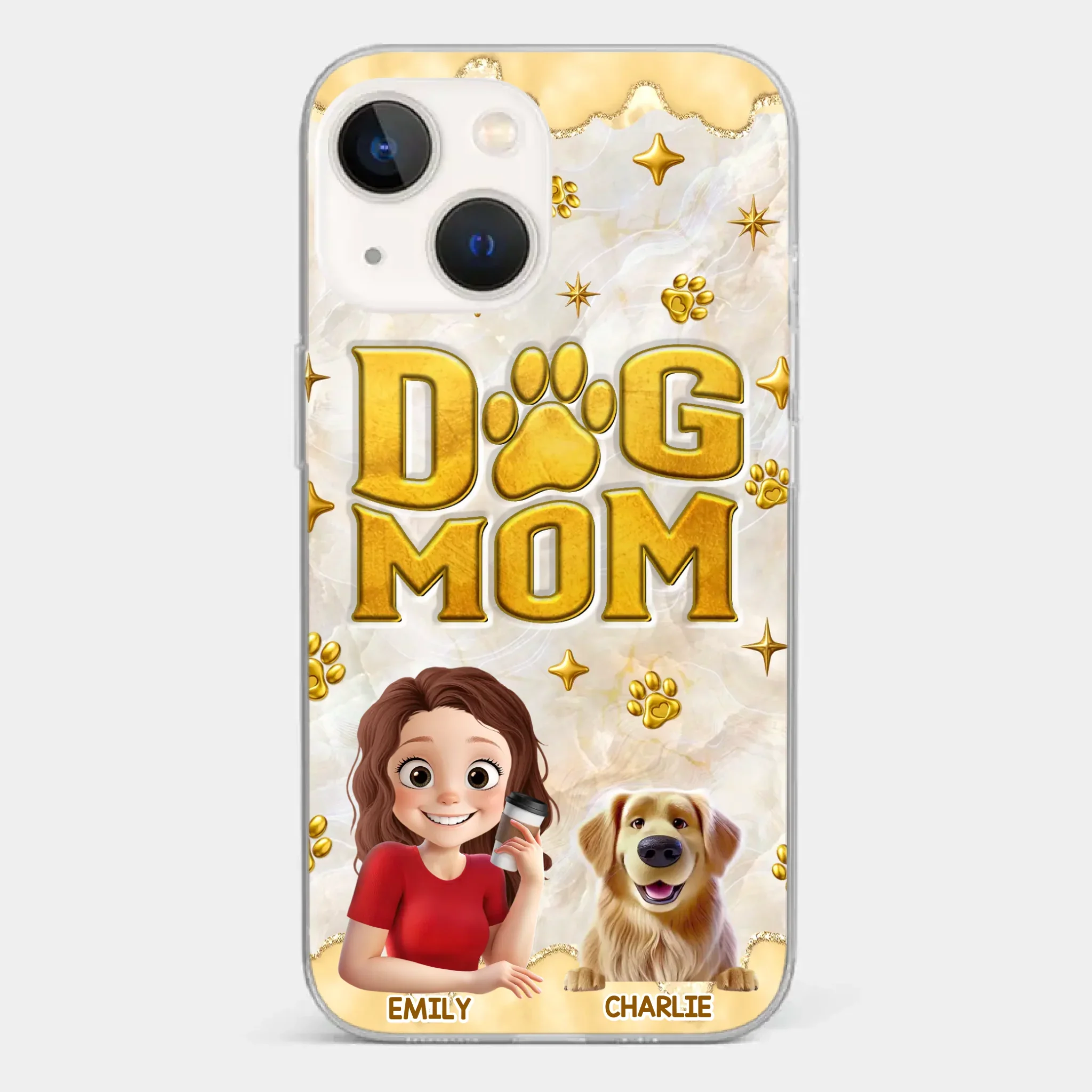 Custom Clear Phone Case - Personalized Christmas Birthday Gifts For Dog Cat Lovers, Dog Dad And Mom, Cat Owners - Pets Make Ordinary Days Brighter - Image 14