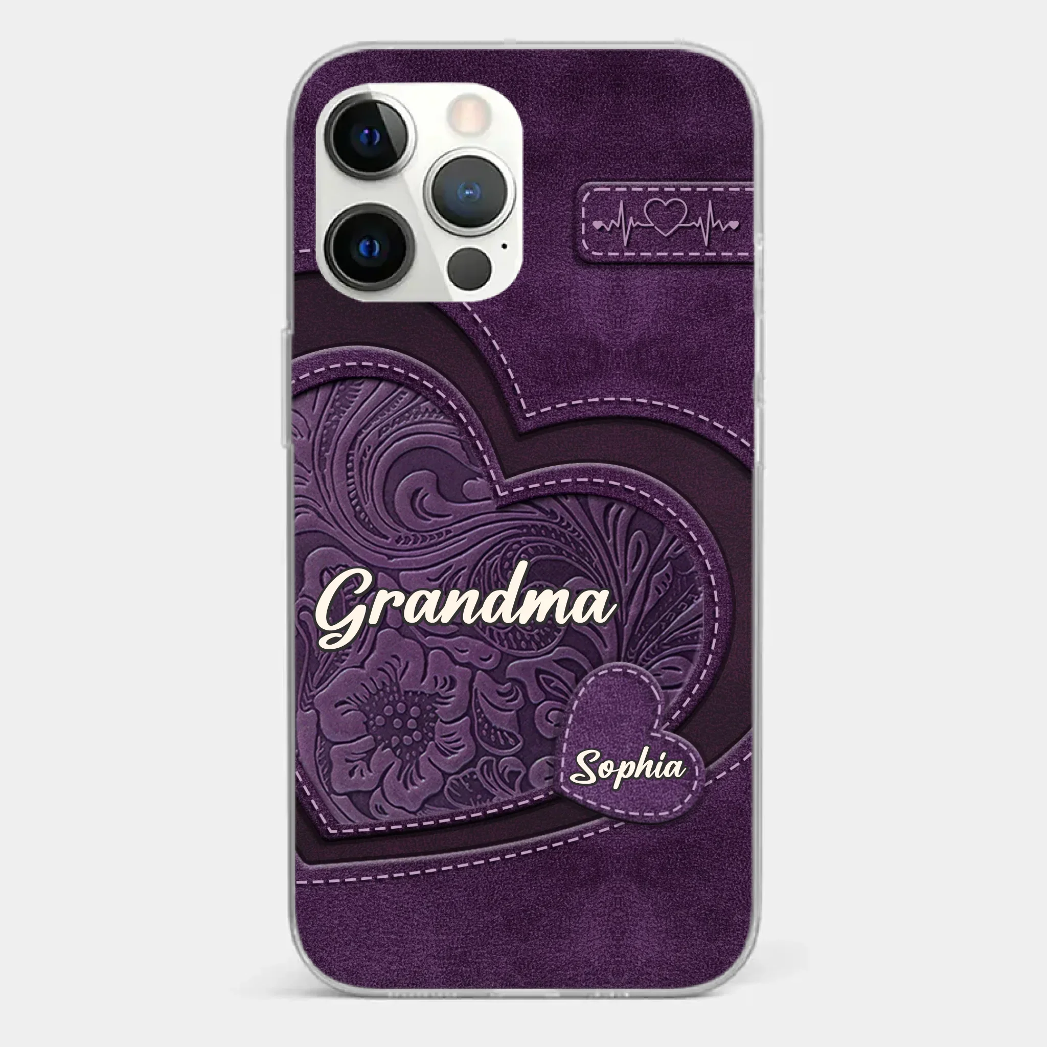 Custom Clear Phone Case - Personalized Mother's Day Birthday Gift For Mum, Grandma - A Daily Reminder Of Family - Image 11