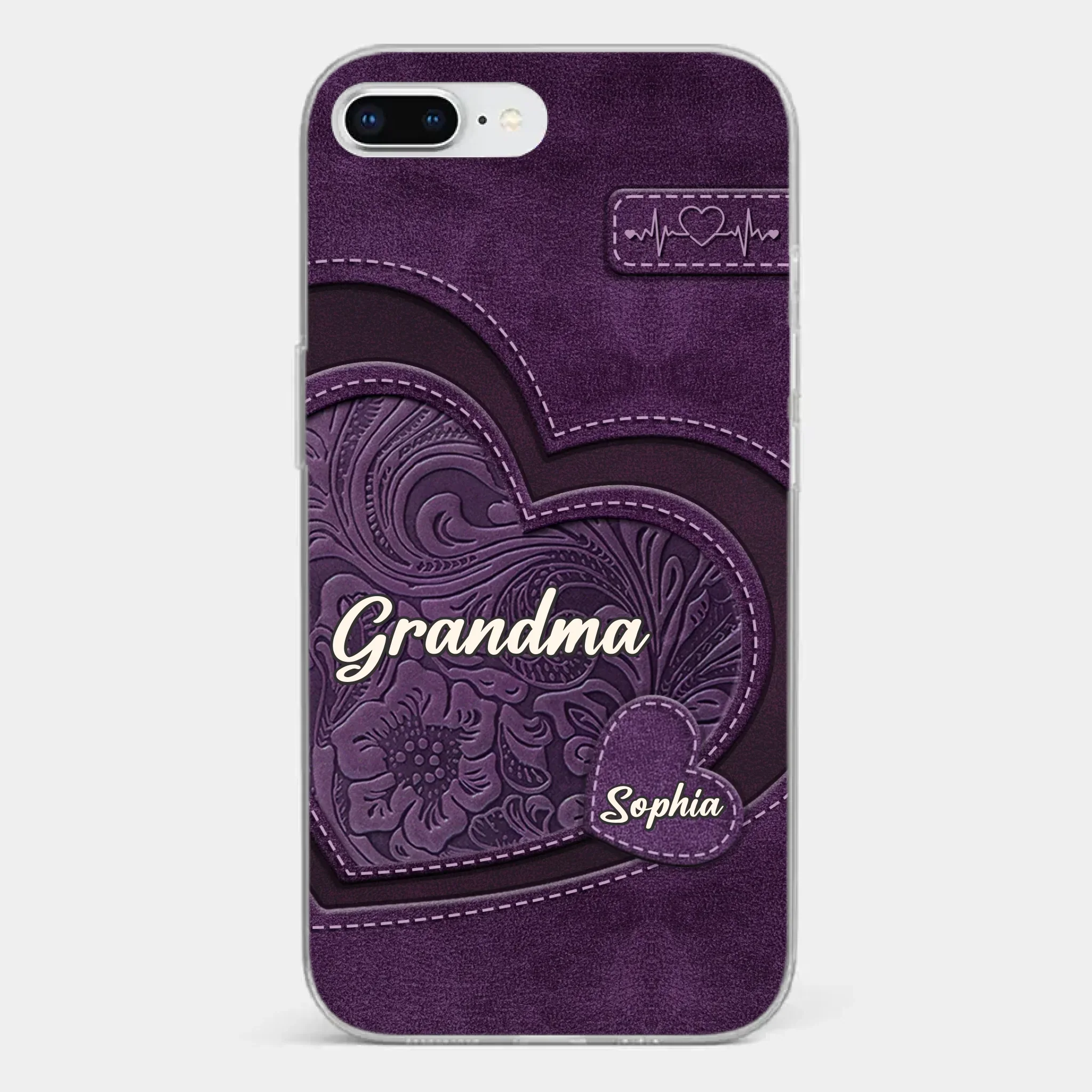 Custom Clear Phone Case - Personalized Mother's Day Birthday Gift For Mum, Grandma - A Daily Reminder Of Family - Image 4