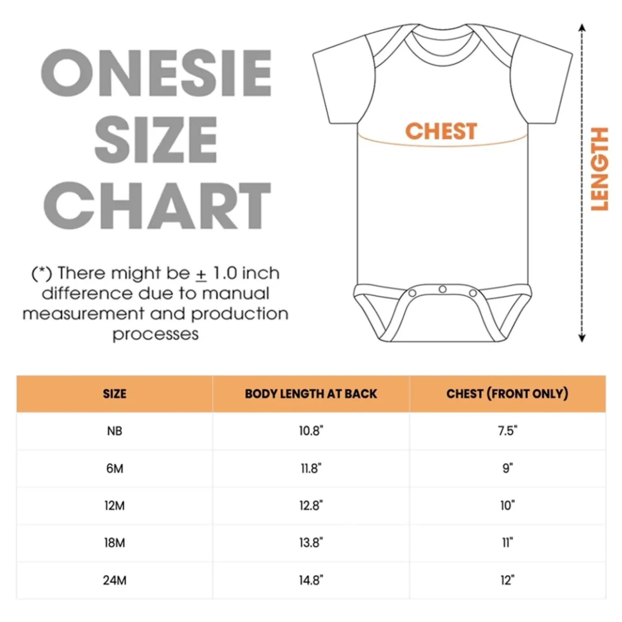 Custom First Mother's Day Baby Onesie - Personalized Baby Shower, Gender Reveal Gifts For New Moms, New Dads, New Parents - Loved From Day One - Image 5