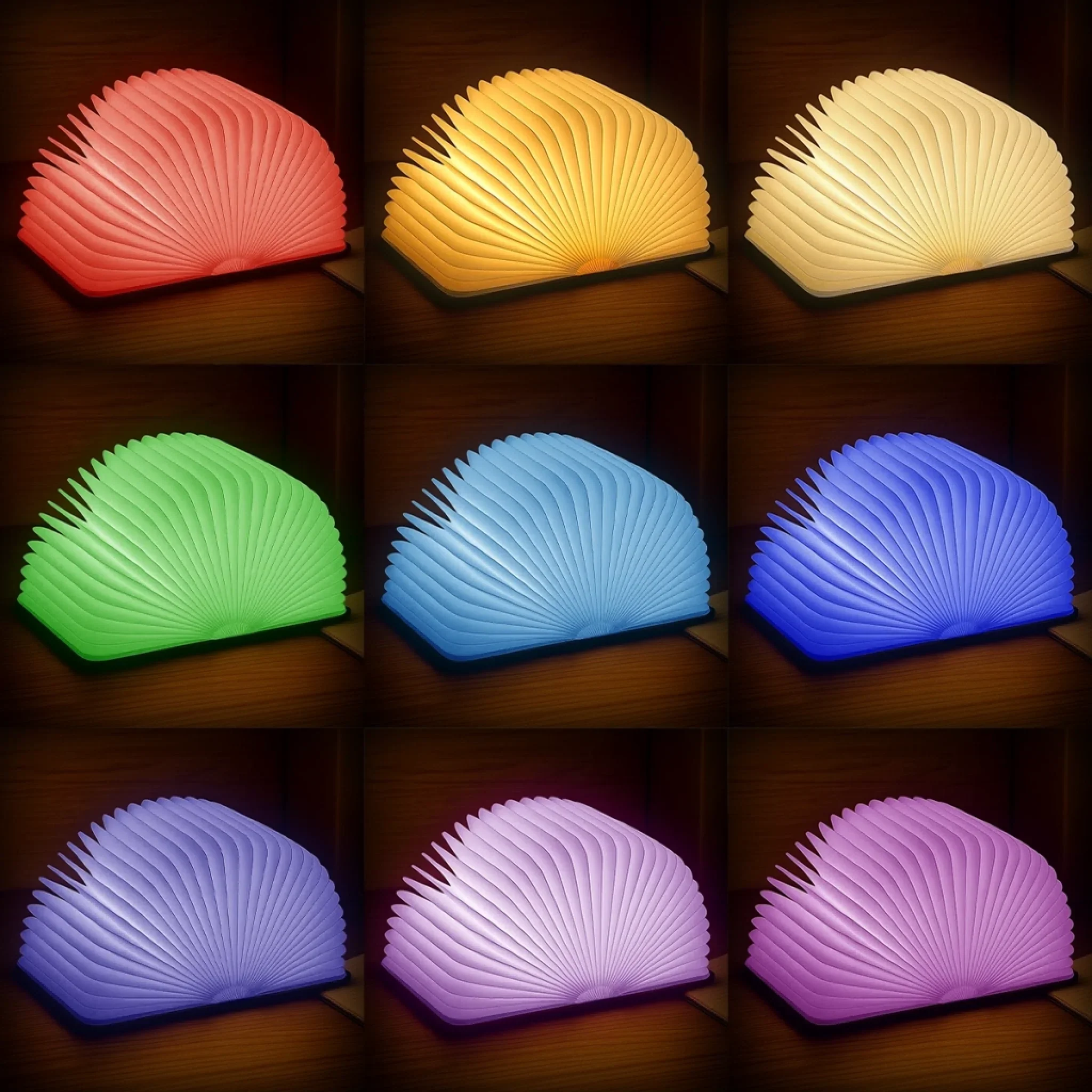 Custom Foldable LED Magic Book Lamp - Personalized Bookish Gifts For Book Lovers, Bookworms, Readers - A Sanctuary For Story Lovers - Image 6
