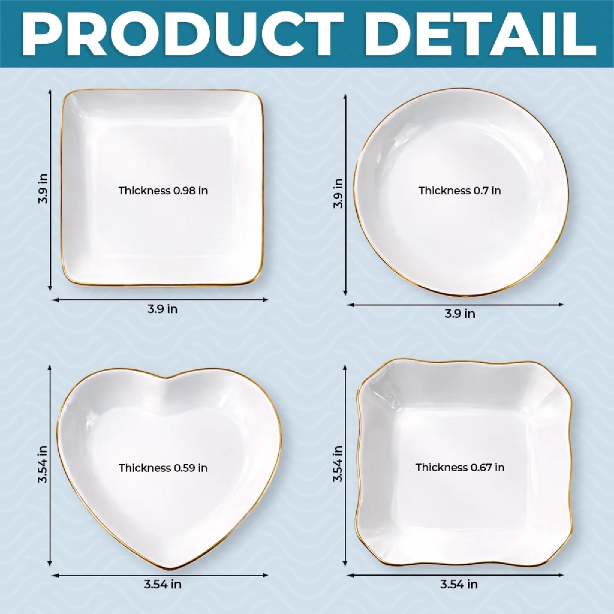 Custom Full-Print Jewelry Dish - Personalized Graduation Gift For Him, Her - A Milestone Worth Remembering - Image 7