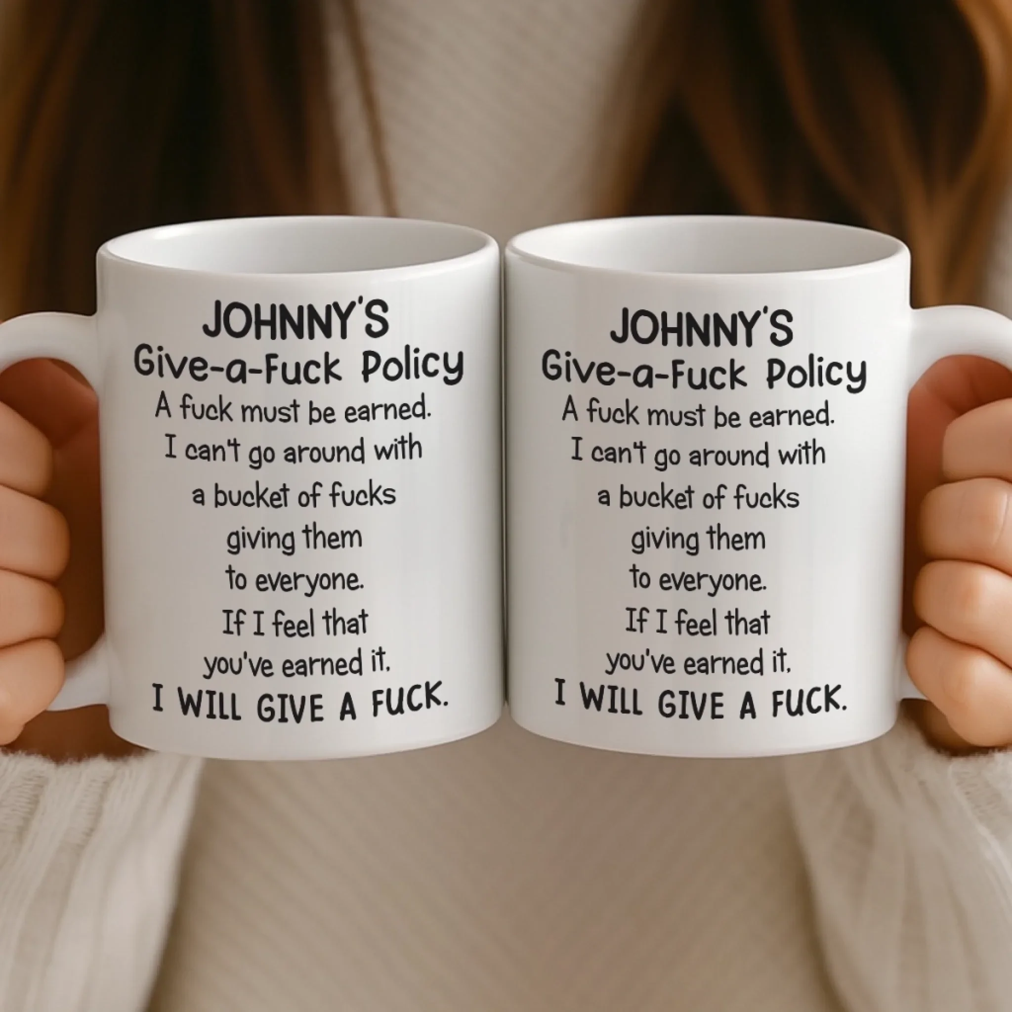 Custom  Funny Boss Gift Mug - Personalized Birthday Gifts For Coworker, Work Bestie - Professional Problem Maker - Image 4