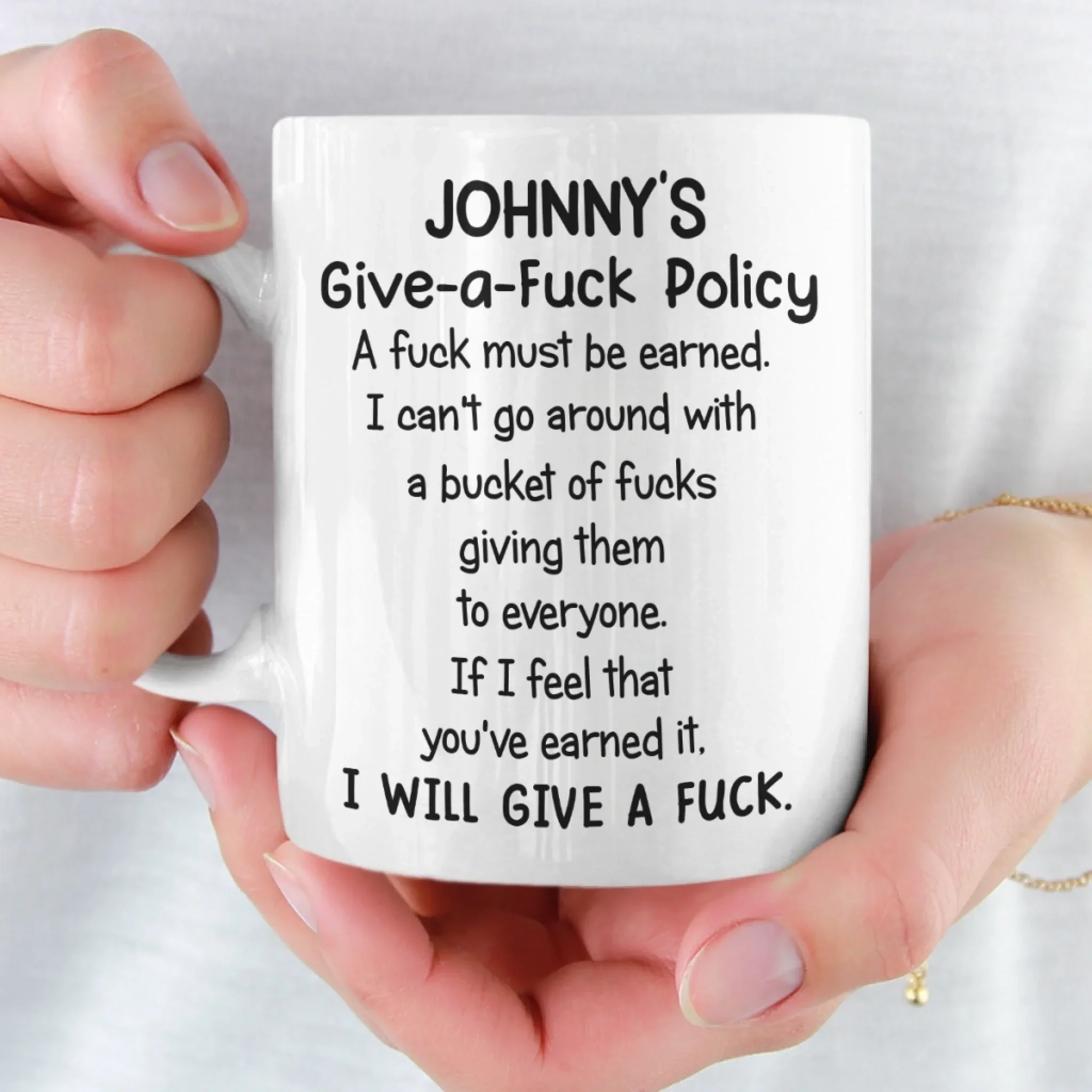 Custom  Funny Boss Gift Mug - Personalized Birthday Gifts For Coworker, Work Bestie - Professional Problem Maker - Image 5
