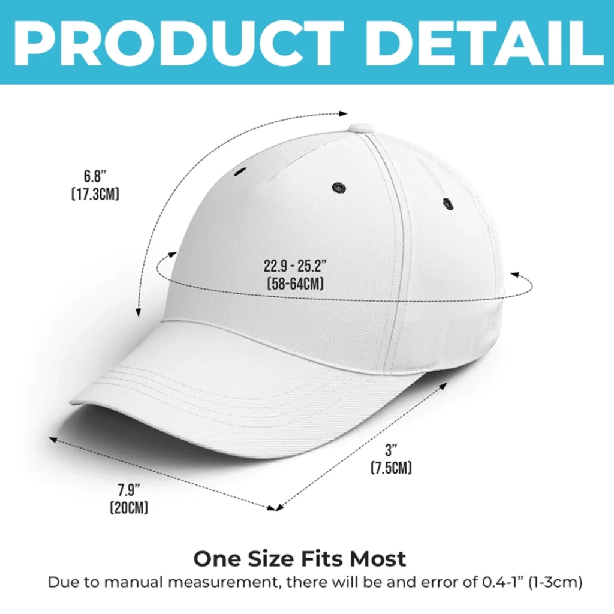 Custom Hat, All Over Print Classic Cap - Personalized America 250th Anniversary Gifts For Women, Men - Built On Liberty - Image 7