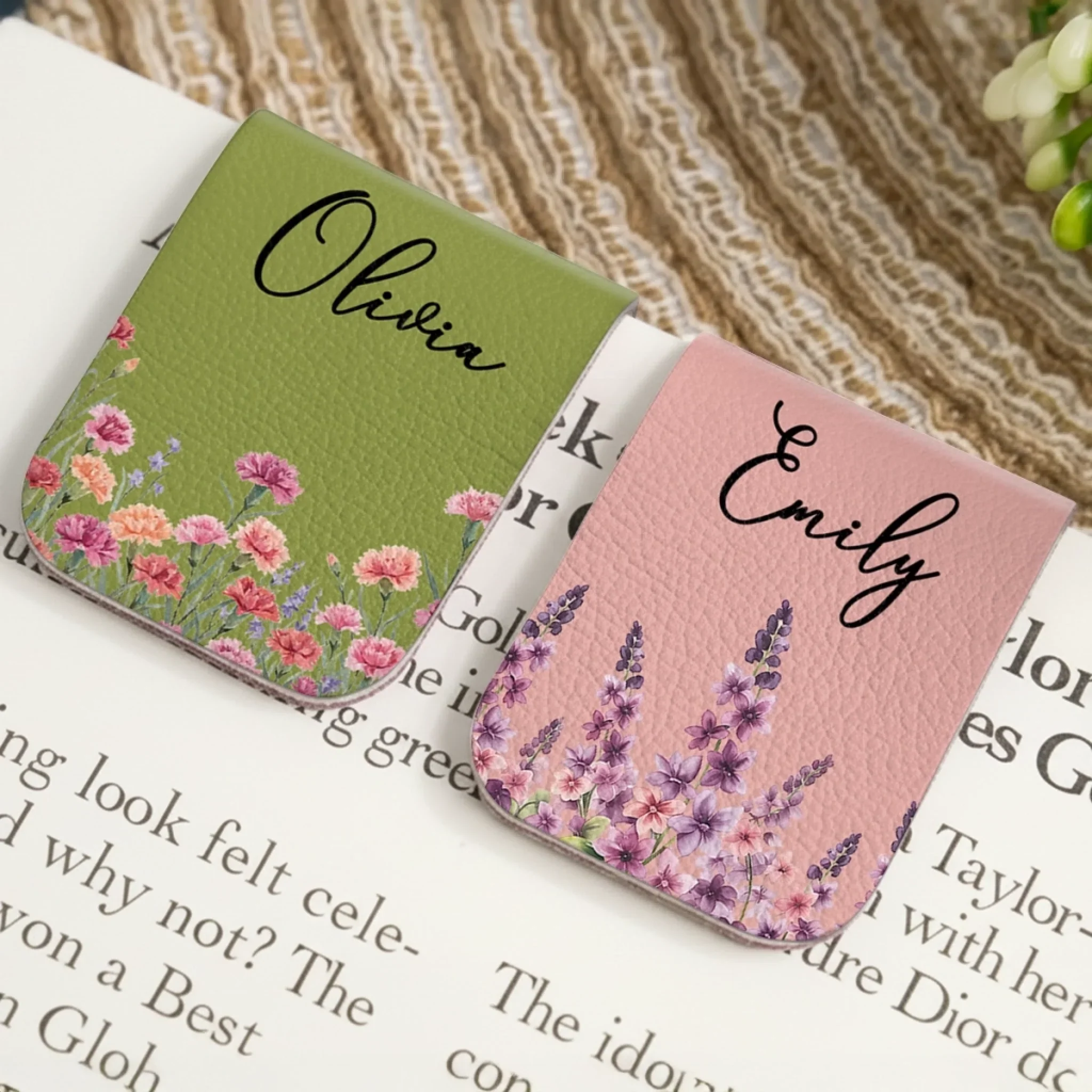 Custom Leather Magnetic Bookmark - Personalized  Bookish Gifts For Book Lovers, Bookworms, Readers, BFF, Family - Still Reading Always - Image 6