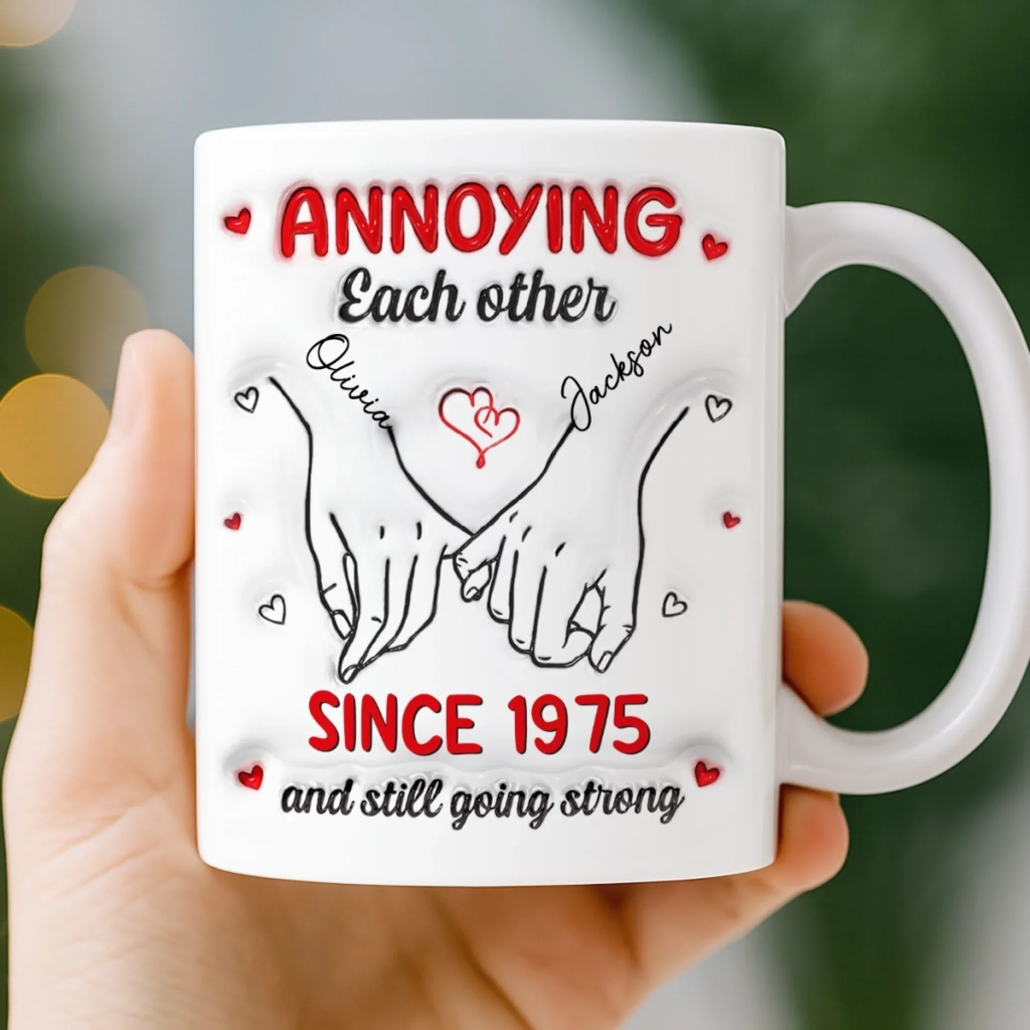 Custom Mug - Personalized Anniversary Wedding Gifts For Husband And Wife, Him And Her - Always Choosing Each Other - Image 4