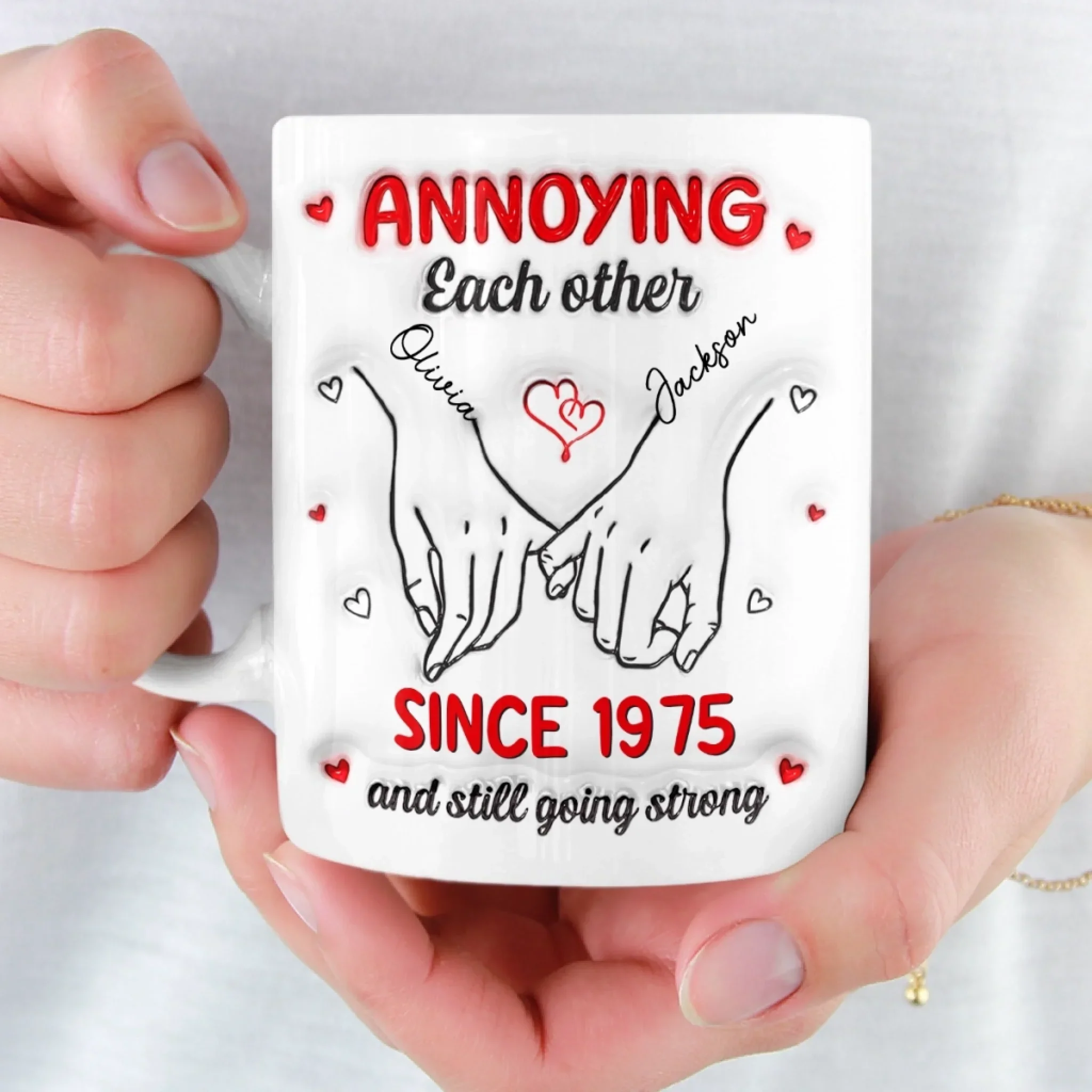 Custom Mug - Personalized Anniversary Wedding Gifts For Husband And Wife, Him And Her - Always Choosing Each Other - Image 6