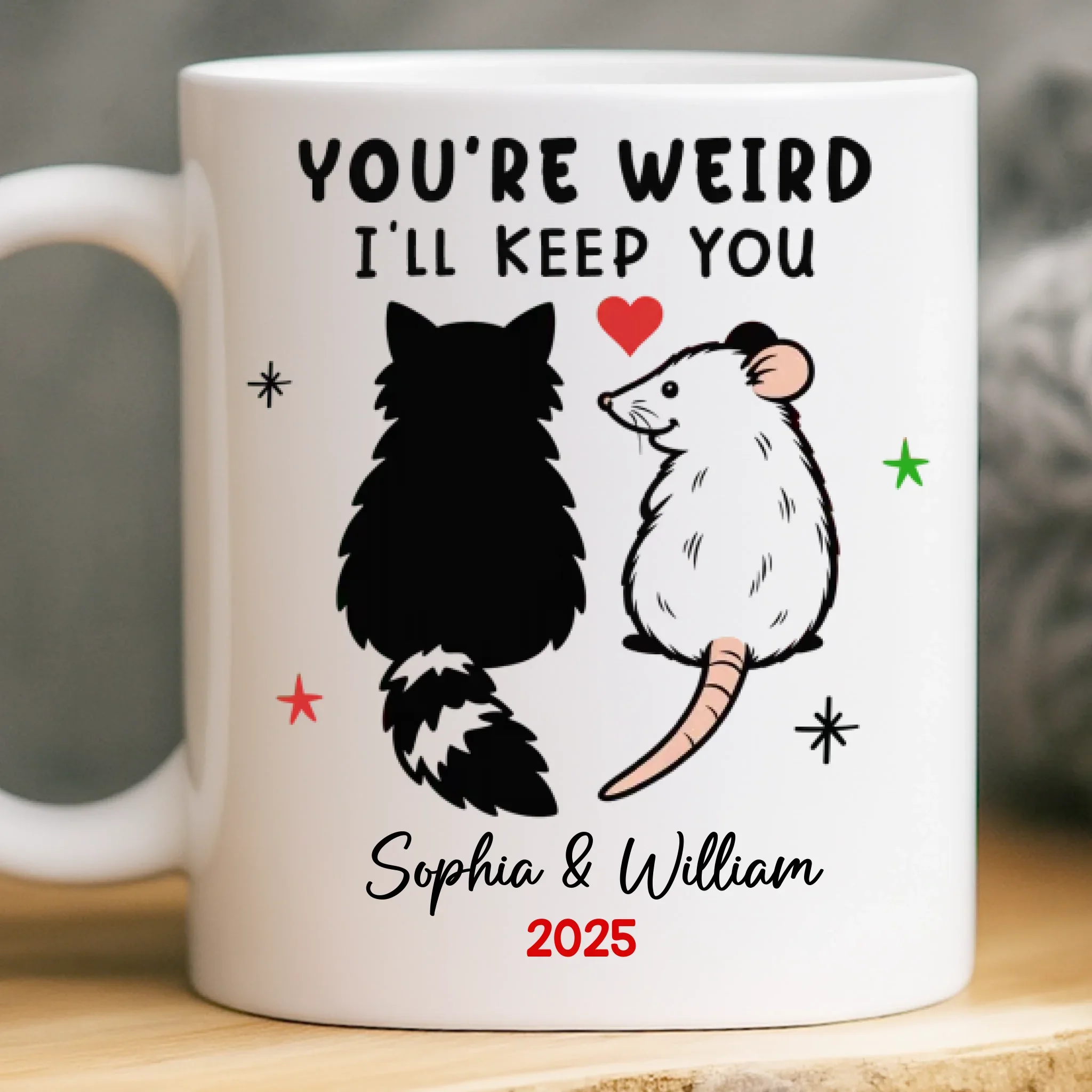 Custom Mug - Personalized Anniversary Wedding Gifts For Husband And Wife, Him And Her - Better Together, Always And Forever - Image 2