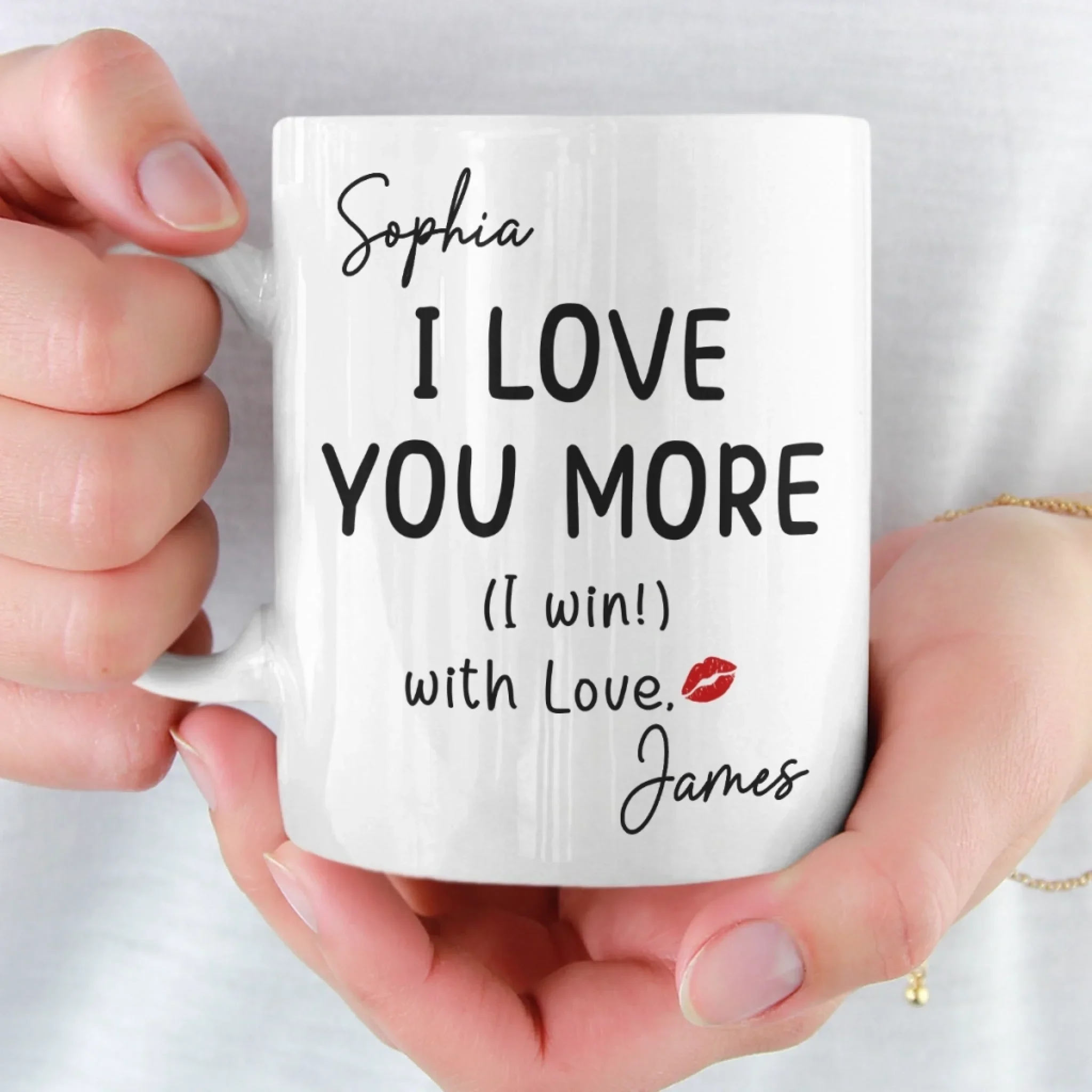 Custom Mug - Personalized Anniversary Wedding Gifts For Husband And Wife, Him And Her - Built On Trust And Love - Image 5