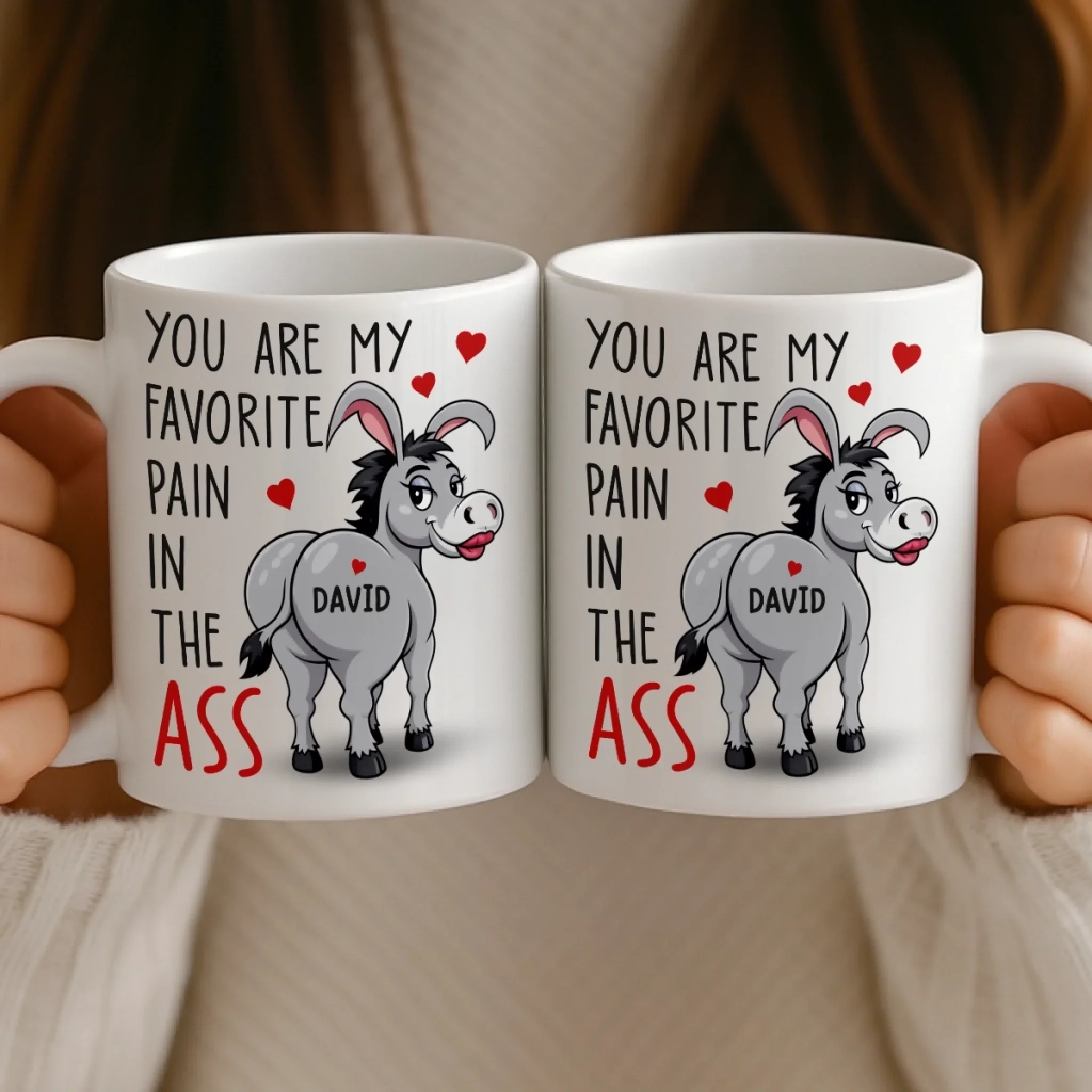 Custom Mug - Personalized Anniversary Wedding Gifts For Husband And Wife, Him And Her - Crazy About You Every Day - Image 4