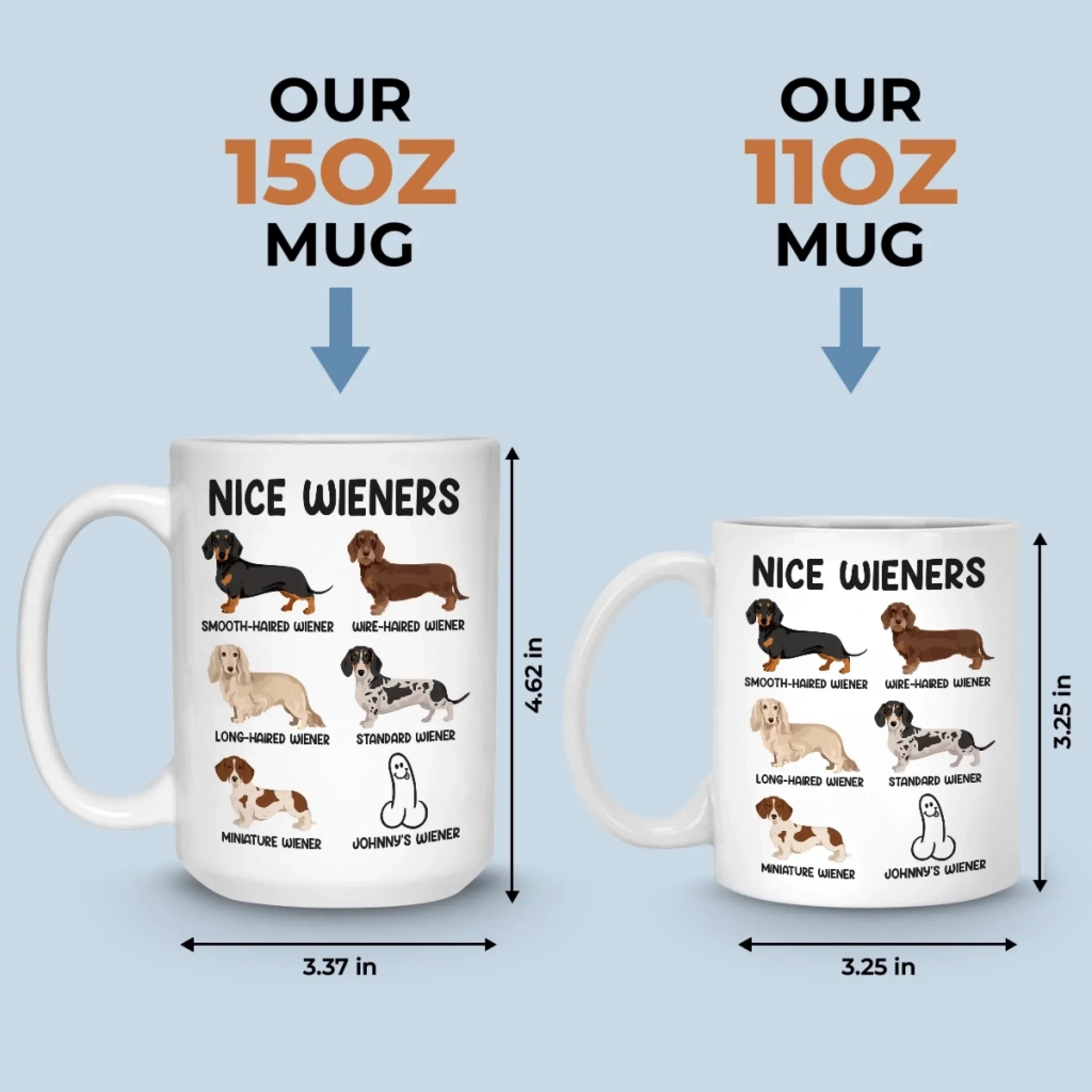 Custom Mug - Personalized Anniversary Wedding Gifts For Husband And Wife, Him And Her - My Man My Daily Chaos - Image 6