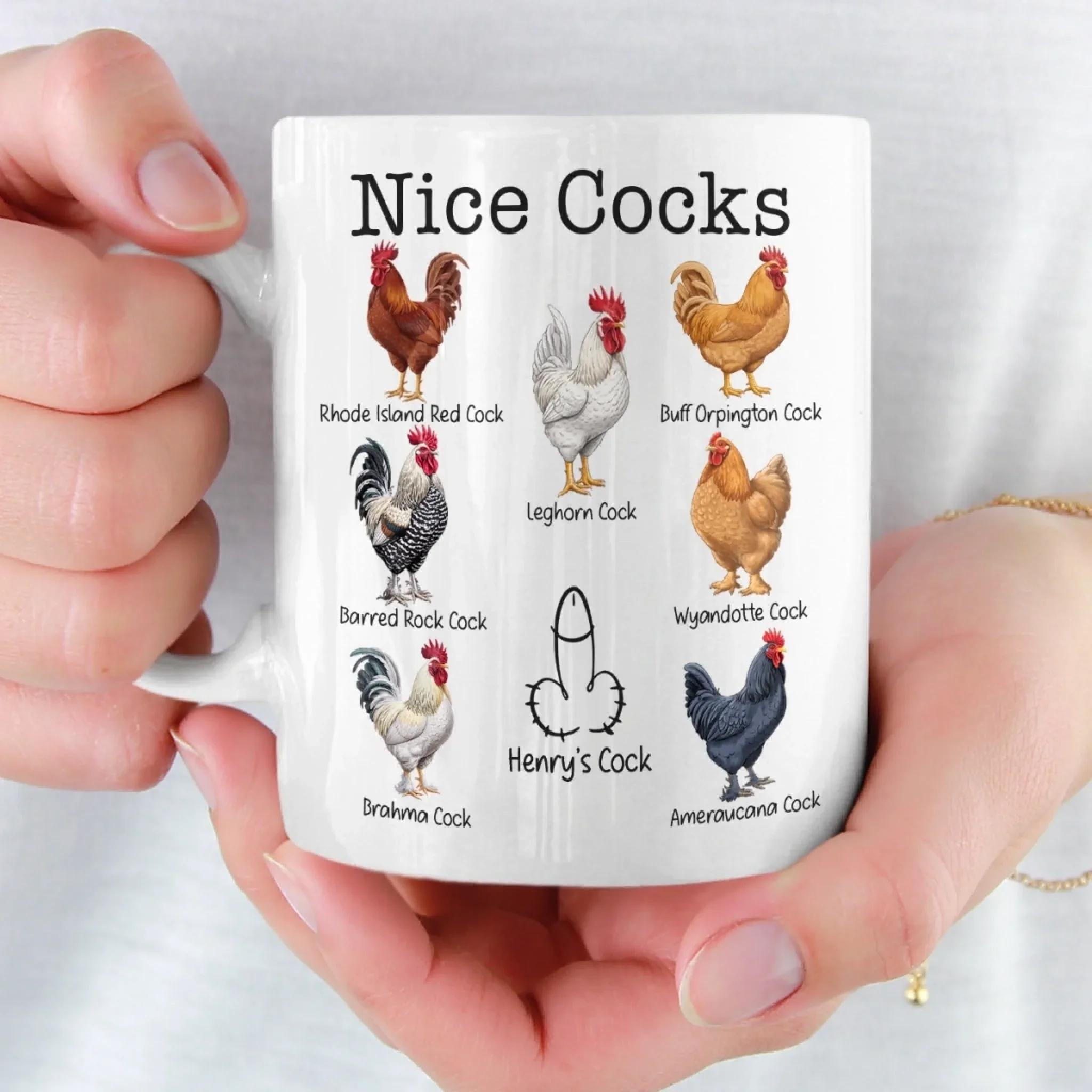 Custom Mug - Personalized Anniversary Wedding Gifts For Husband And Wife, Him And Her - Partner In Life And Oops - Image 5