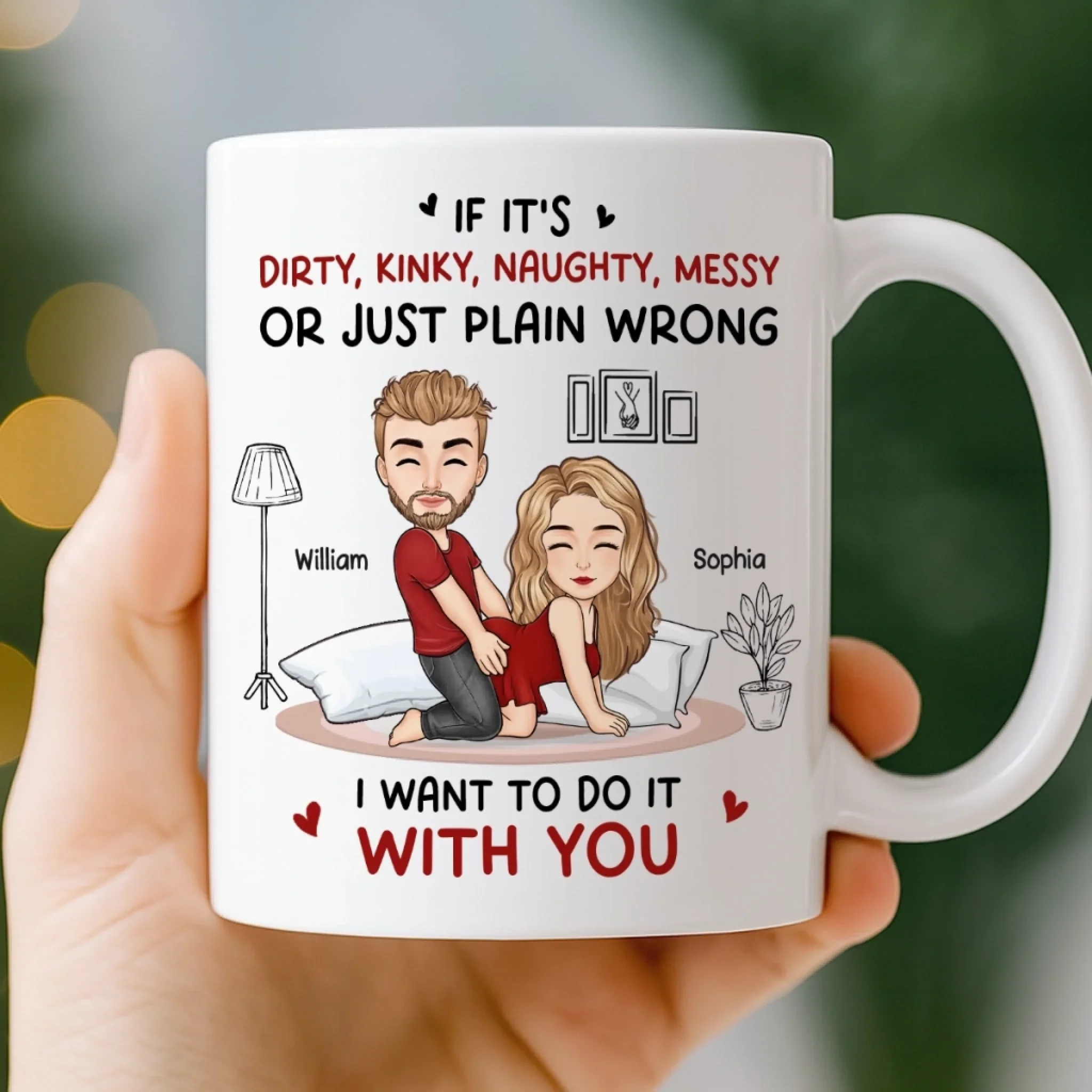 Custom Mug - Personalized Anniversary Wedding Gifts For Husband And Wife, Him And Her - Together Still Choosing You - Image 3