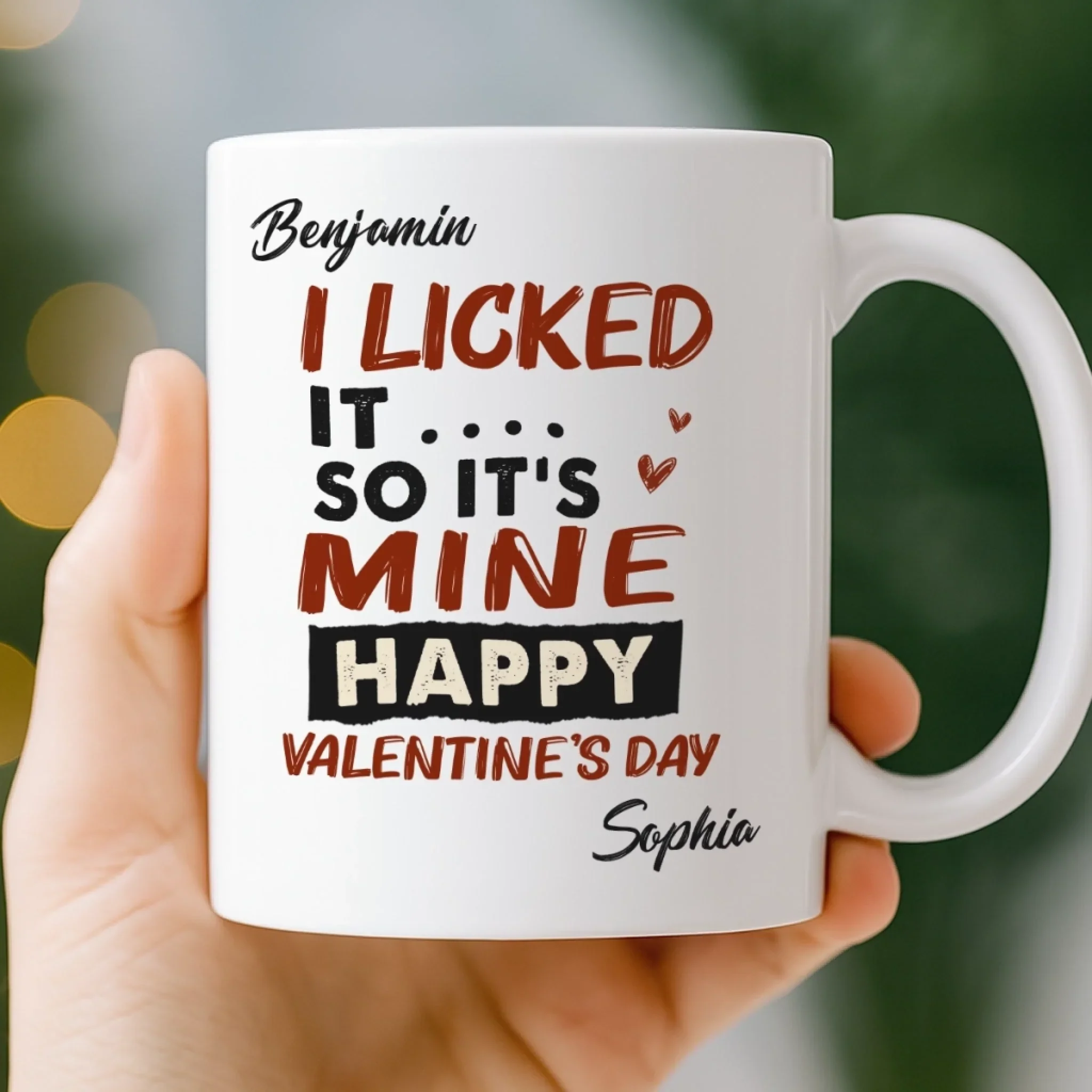 Custom Mug - Personalized Anniversary Wedding Gifts For Husband And Wife, Him And Her - You Are My Daily Calm - Image 3