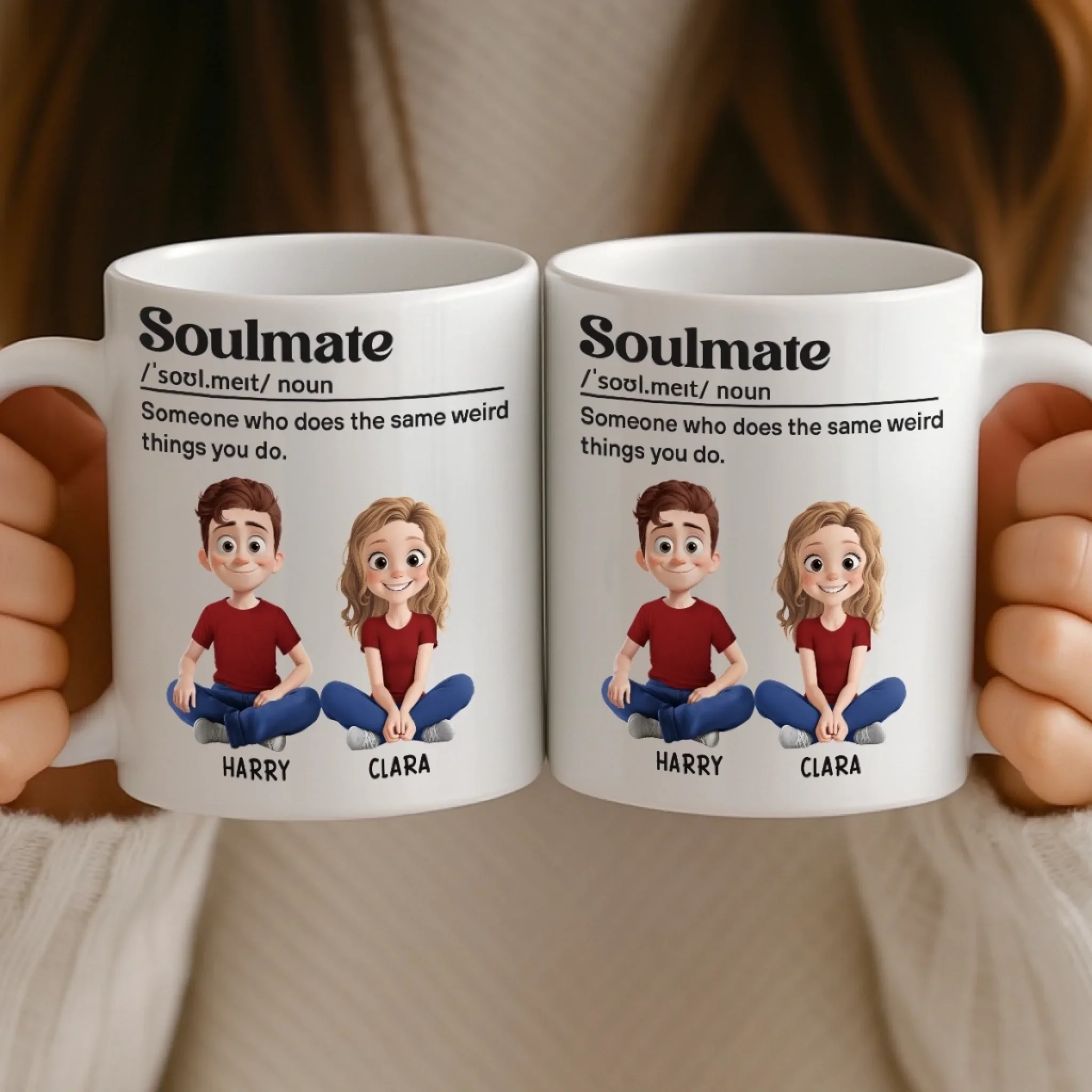 Custom Mug - Personalized Anniversary Wedding Gifts For Husband And Wife, Him And Her - You Make Life Extra Sweet - Image 4