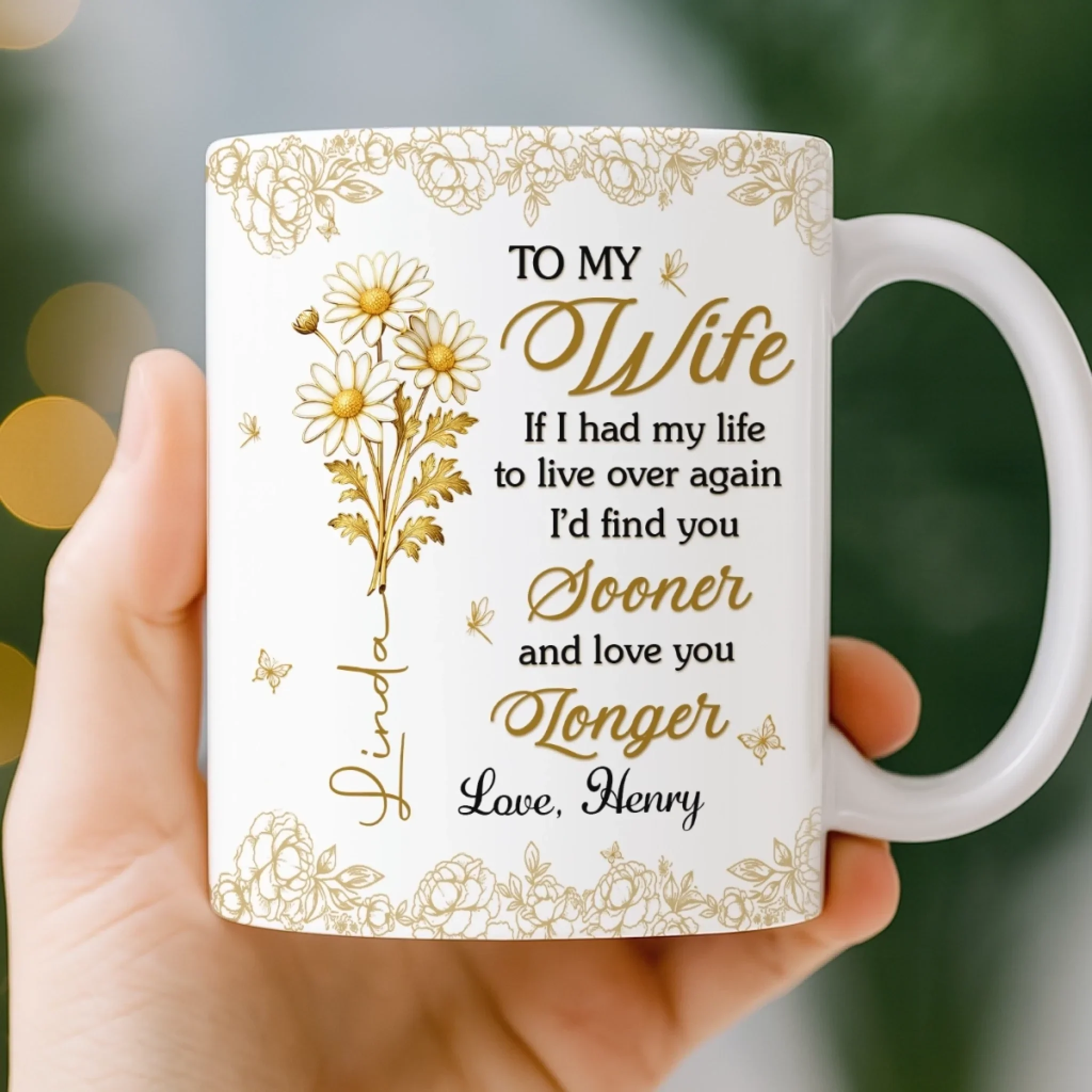 Custom Mug - Personalized Anniversary Wedding Gifts For Husband And Wife, Him And Her - You Make Life Softer - Image 4