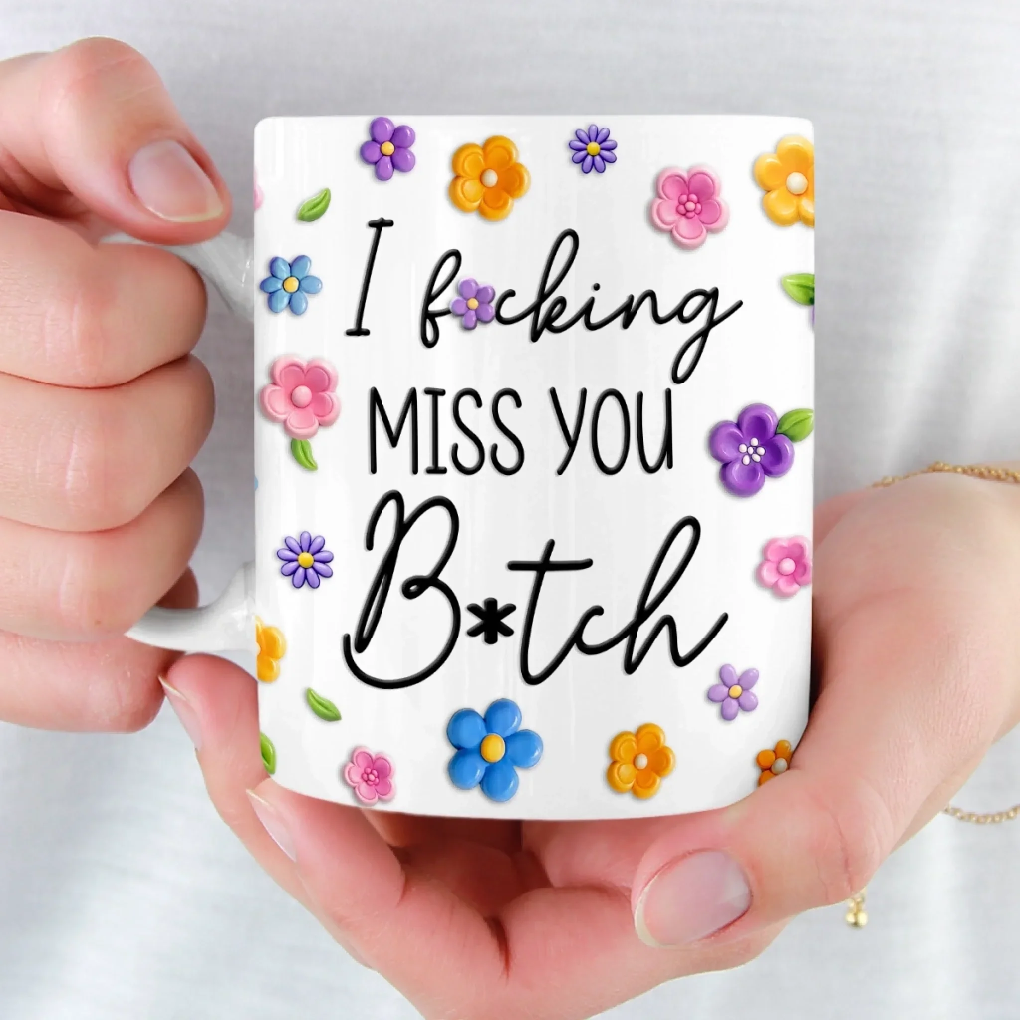 Custom Mug - Personalized Best Friend Birthday Gifts For Women, Besties, Sisters, BFF - No Miles Can Break Our Bond - Image 6