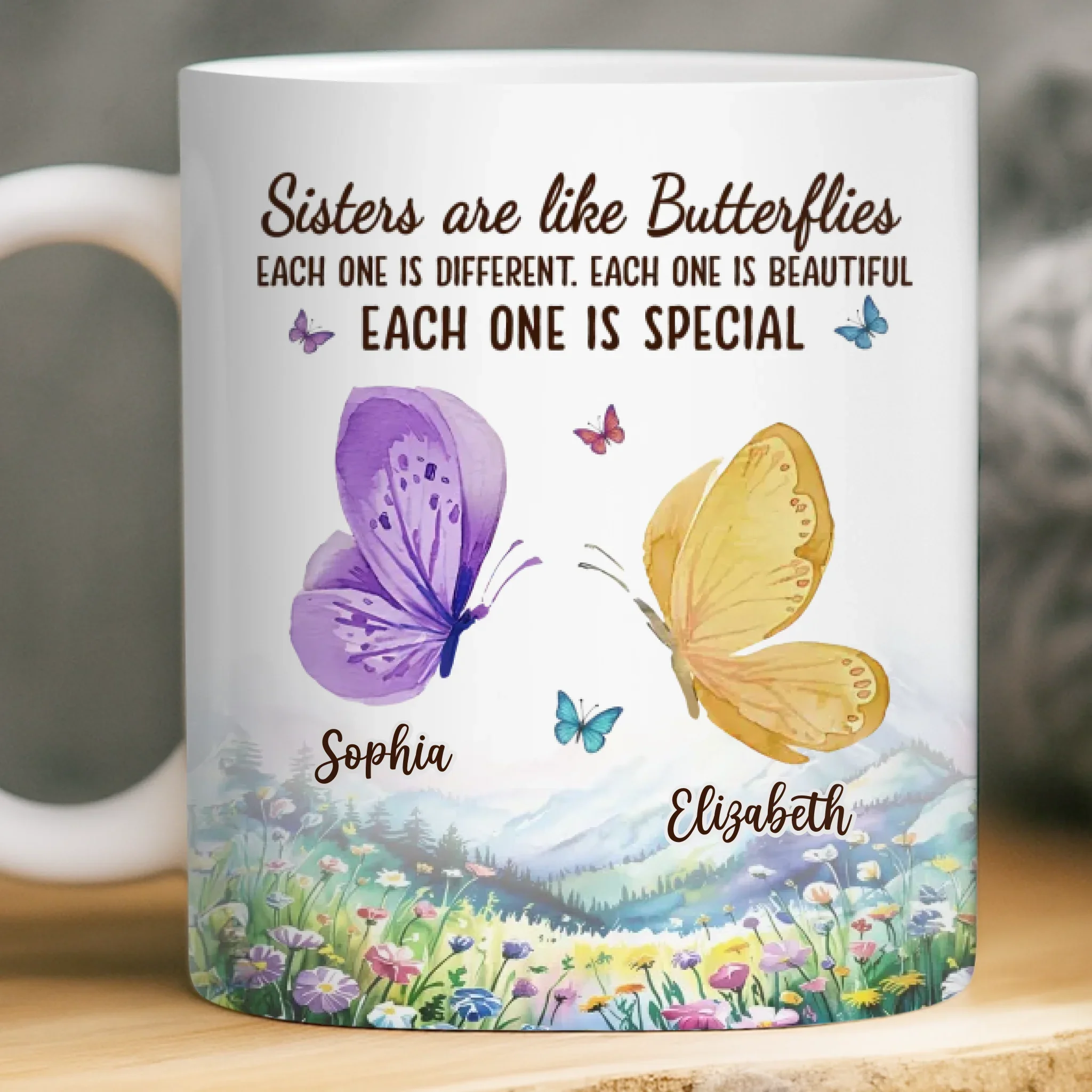 Custom Mug - Personalized Best Friend Birthday Gifts For Women, Besties, Sisters, BFF - True Friends Forever Always - Image 3