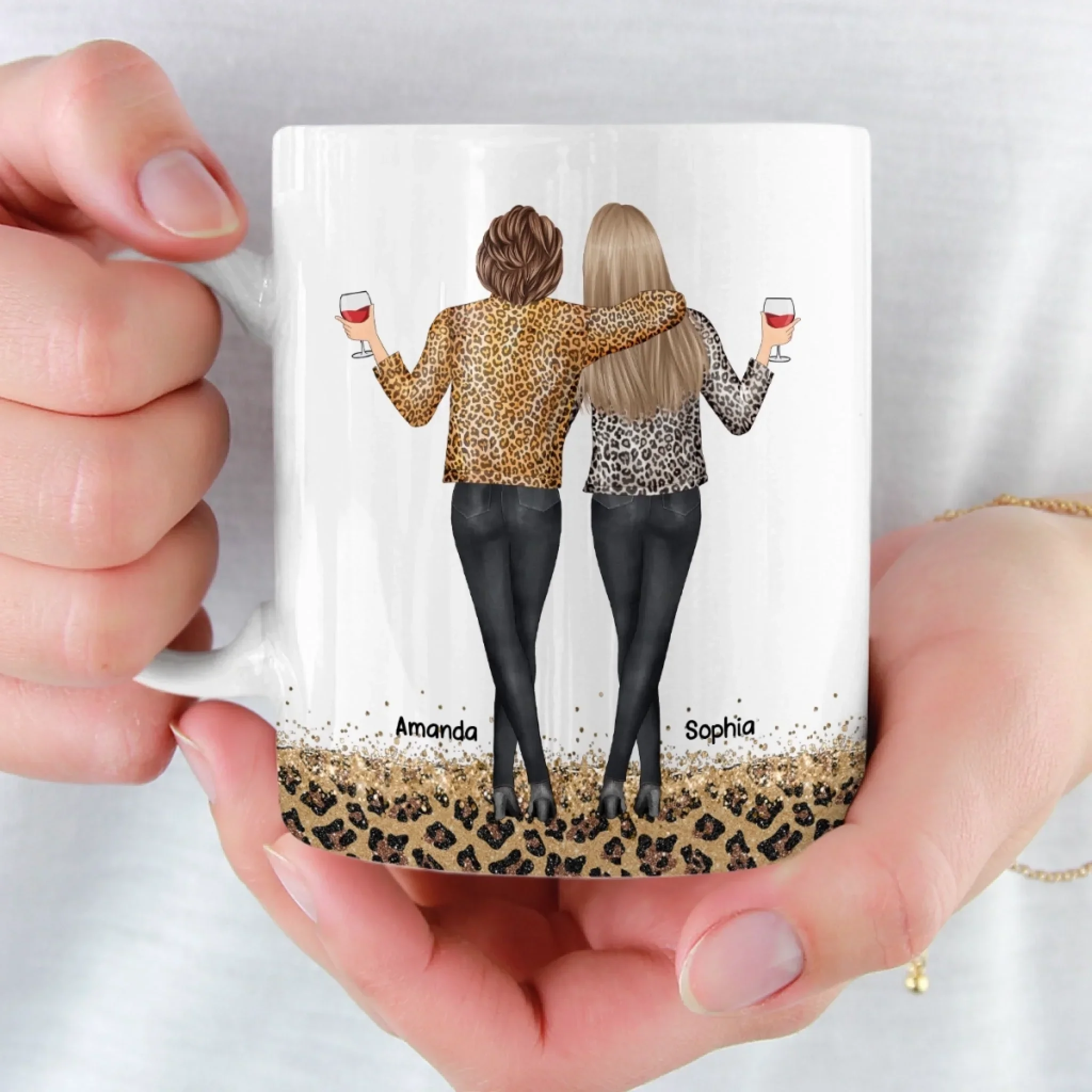 Custom Mug - Personalized Best Friend Birthday Gifts For Women, Besties, Sisters, BFF - Trust Never Failed - Image 6